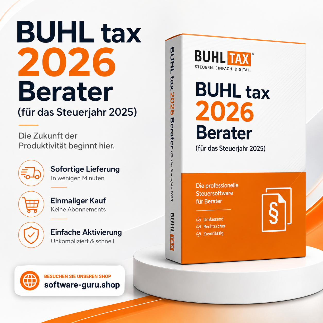 BUHL tax 2026 Berater (für das Steuerjahr 2025)