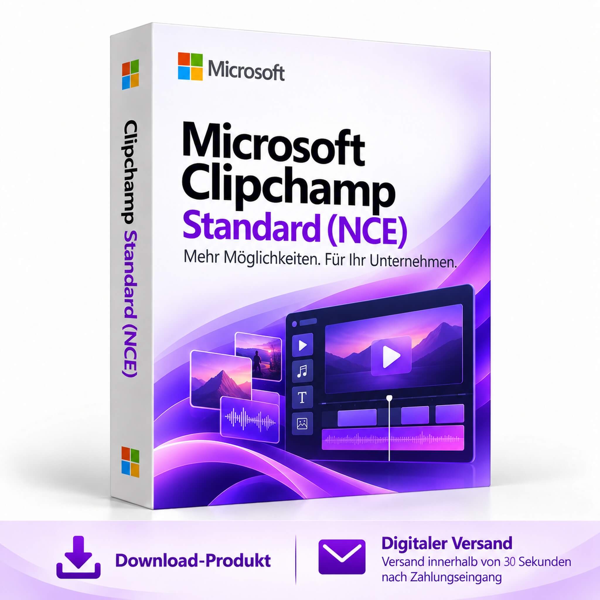 Microsoft Clipchamp Standard (NCE)