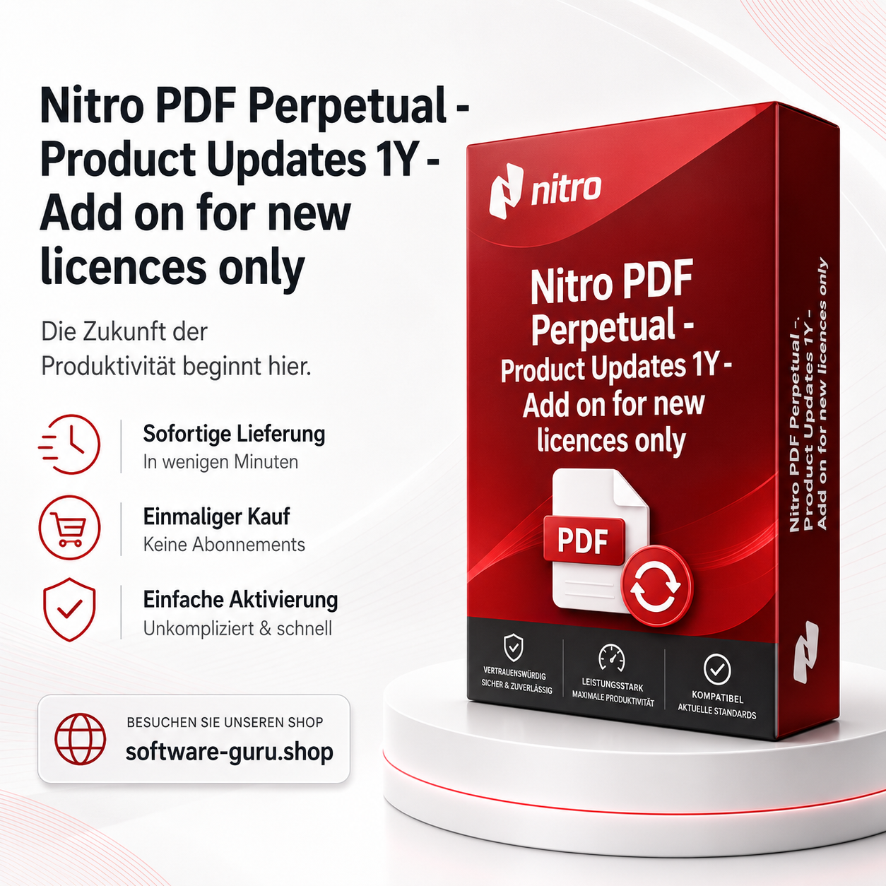 Nitro PDF Perpetual - Product Updates 1Y - Add on for new licences only