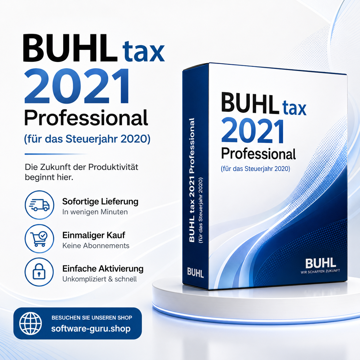 BUHL tax 2021 Professional (für das Steuerjahr 2020)