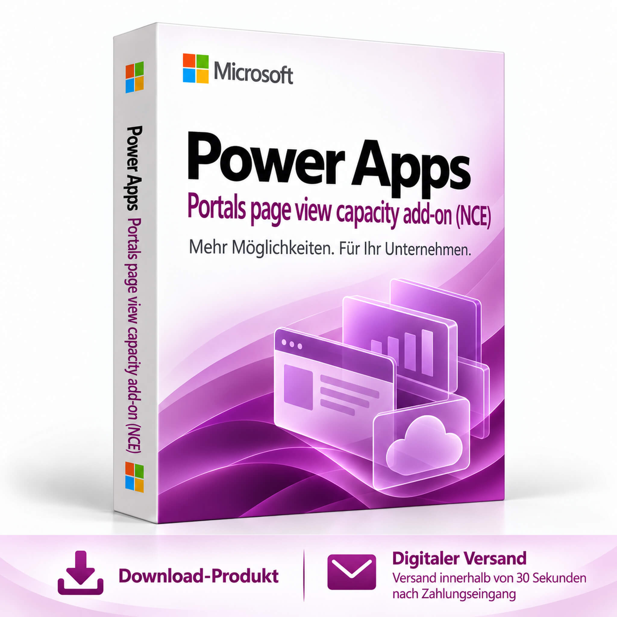 Power Apps Portals page view capacity add-on (NCE)
