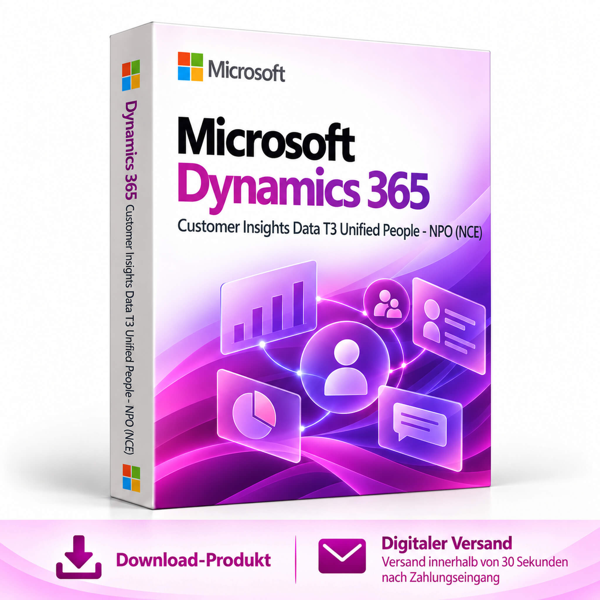 Microsoft Dynamics 365 Customer Insights Data T3 Unified People - NPO (NCE)