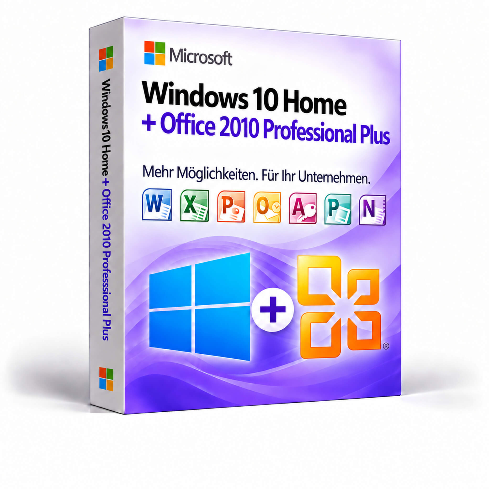 Windows 10 Home + Office 2010 Professional Plus