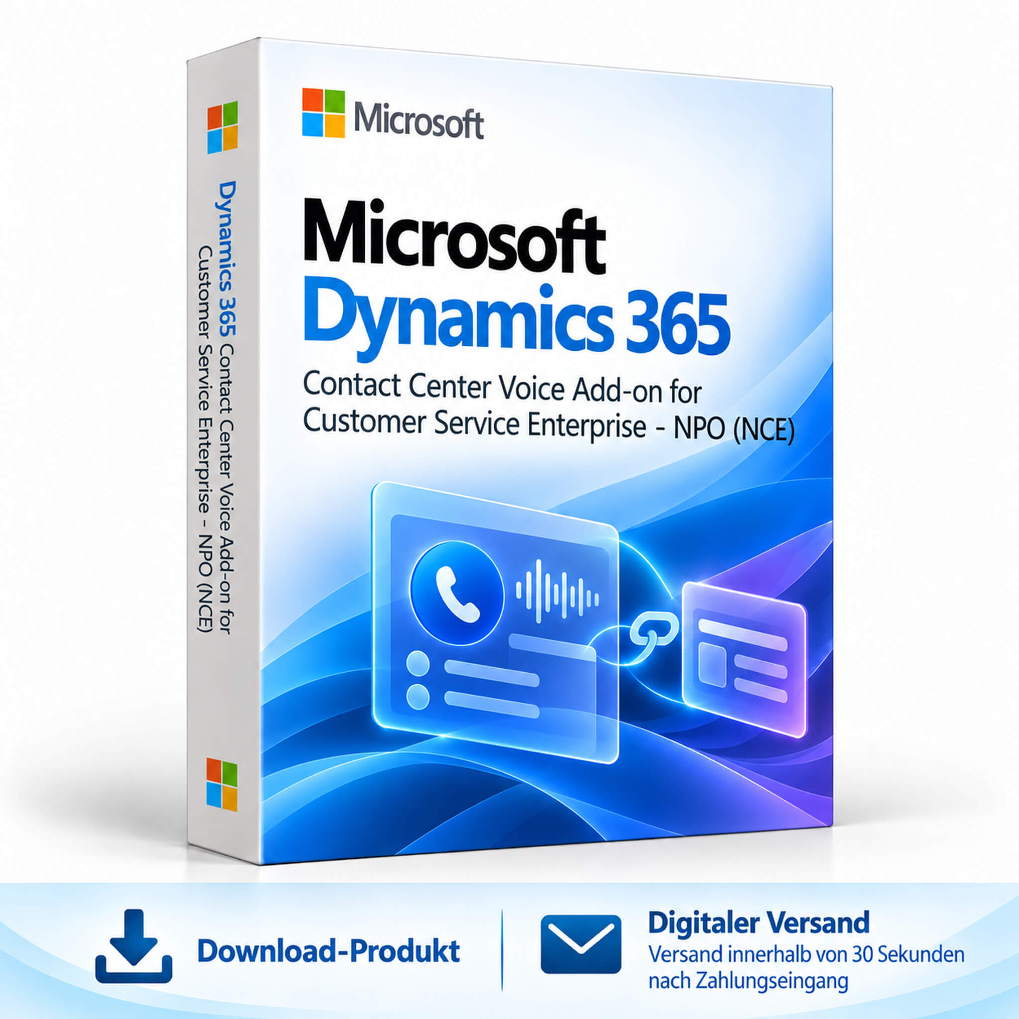 Microsoft Dynamics 365 Contact Center Voice Add-on for Customer Service Enterprise - NPO (NCE)