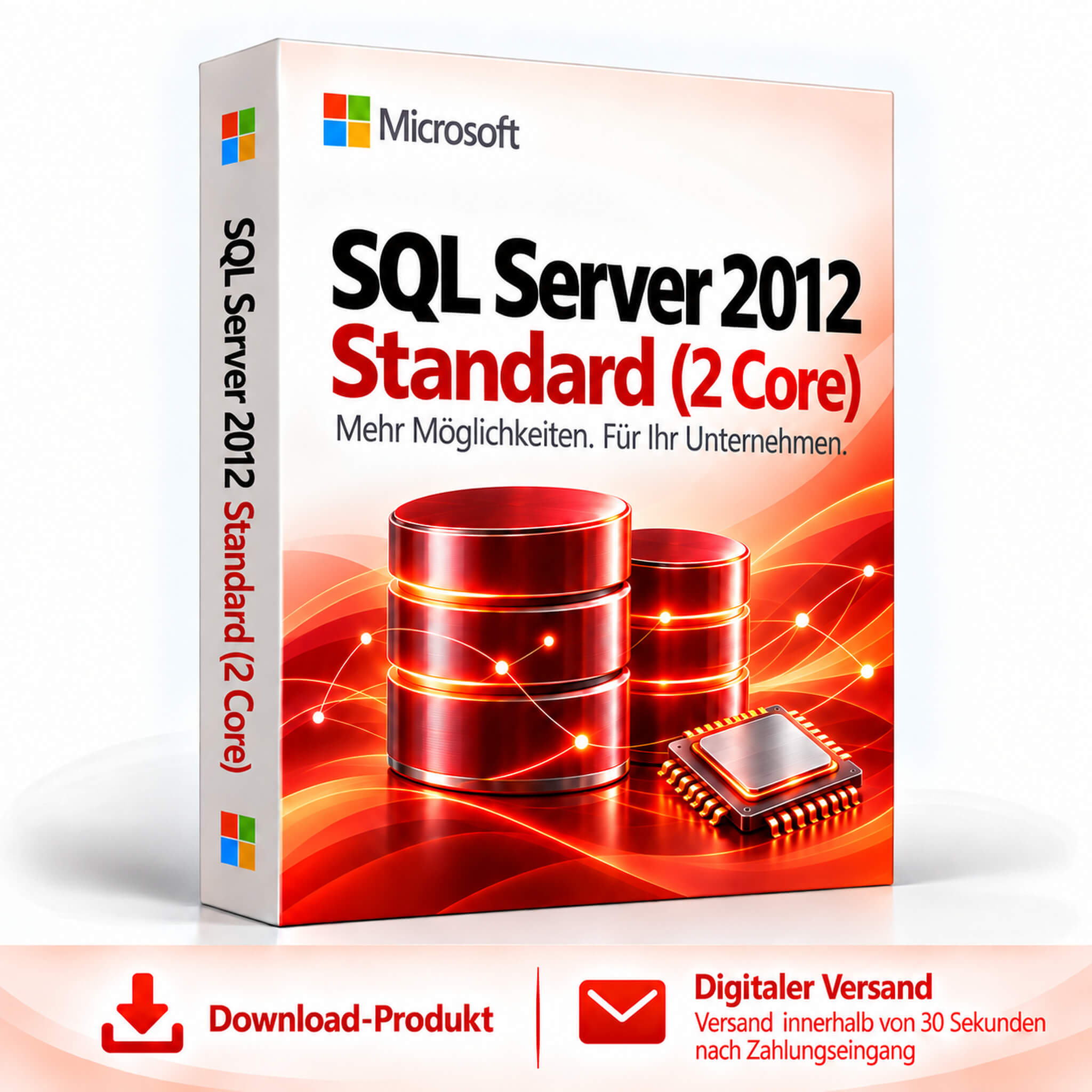 Microsoft SQL Server 2012 Standard (2 Core)
