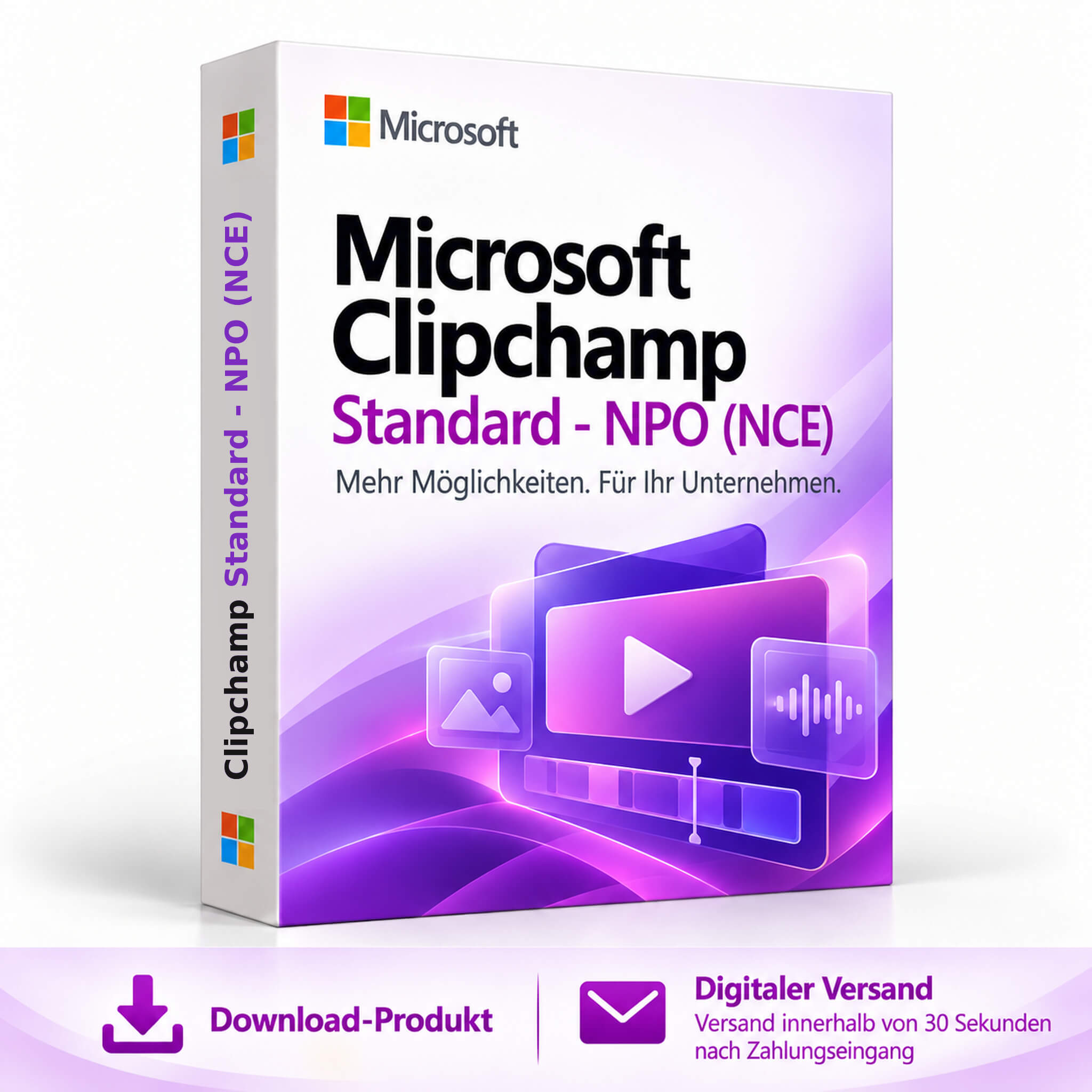 Microsoft Clipchamp Standard - NPO (NCE)