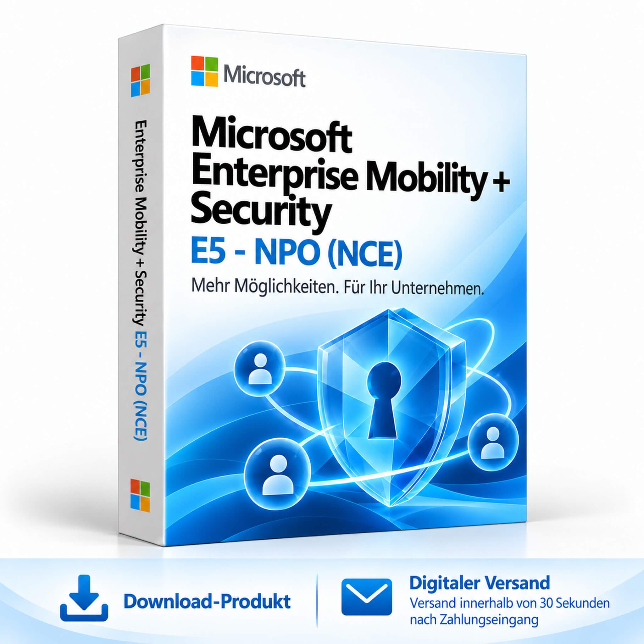 Microsoft Enterprise Mobility + Security E5 - NPO (NCE)