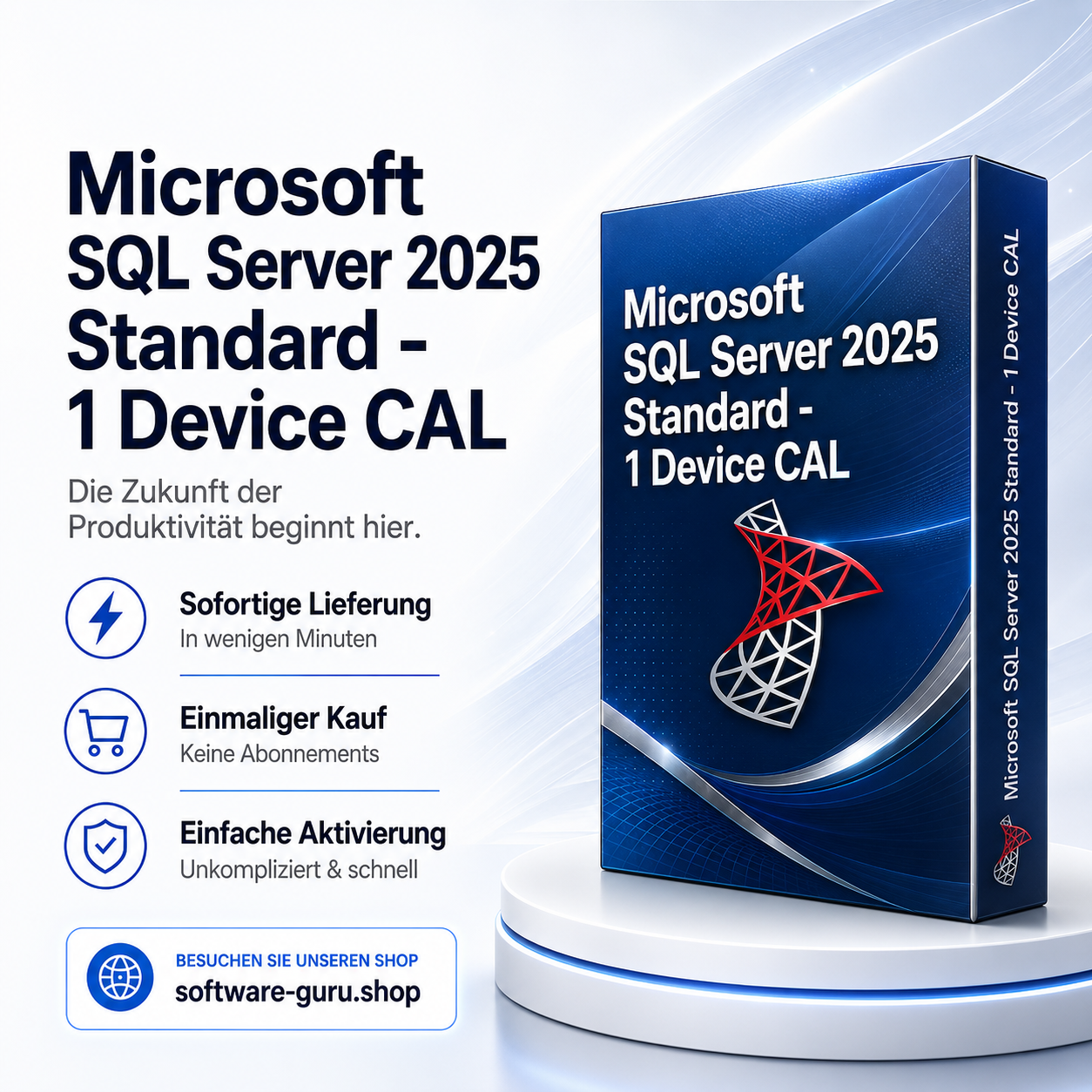 Microsoft SQL Server 2025 Standard - 1 Device CAL