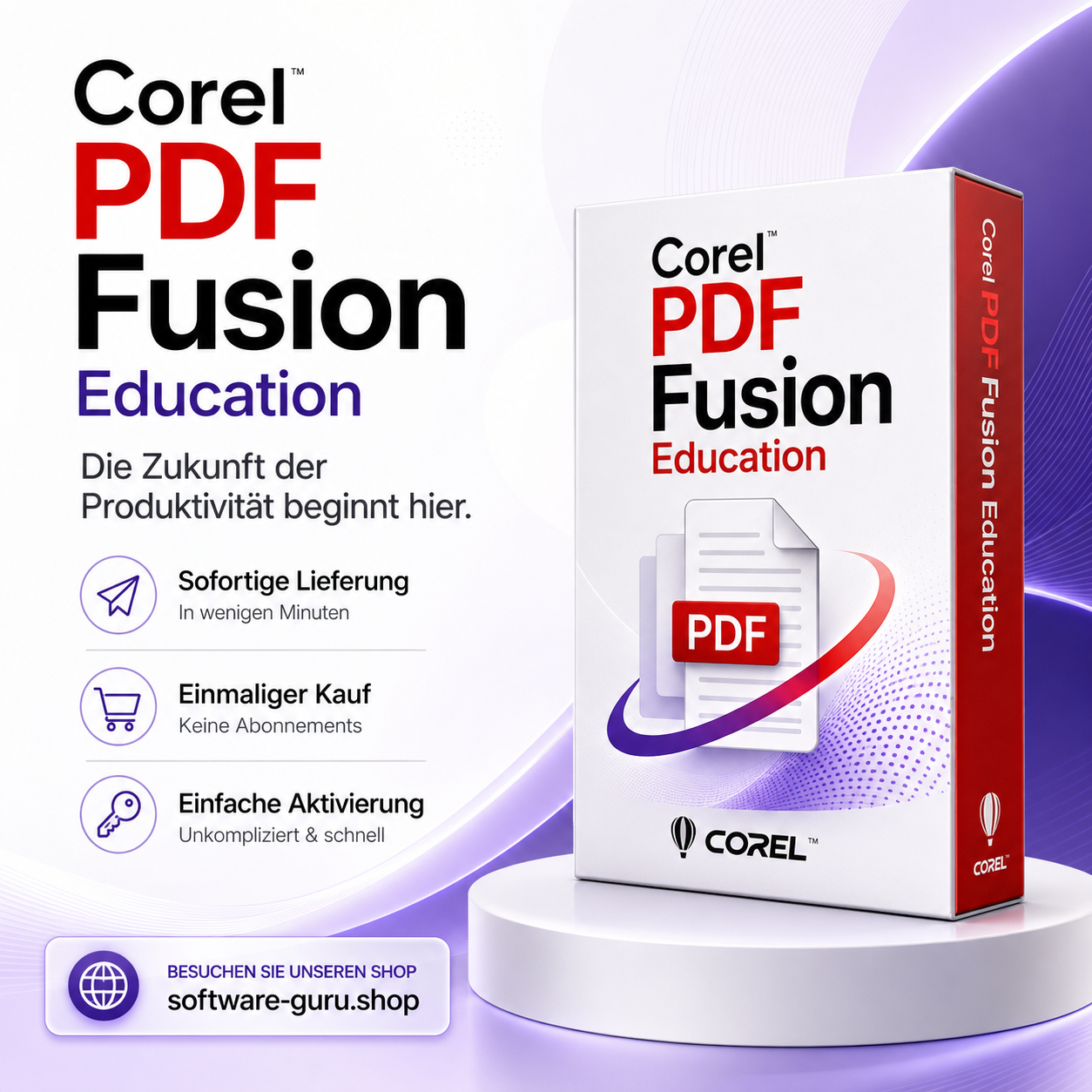 Corel PDF Fusion Education