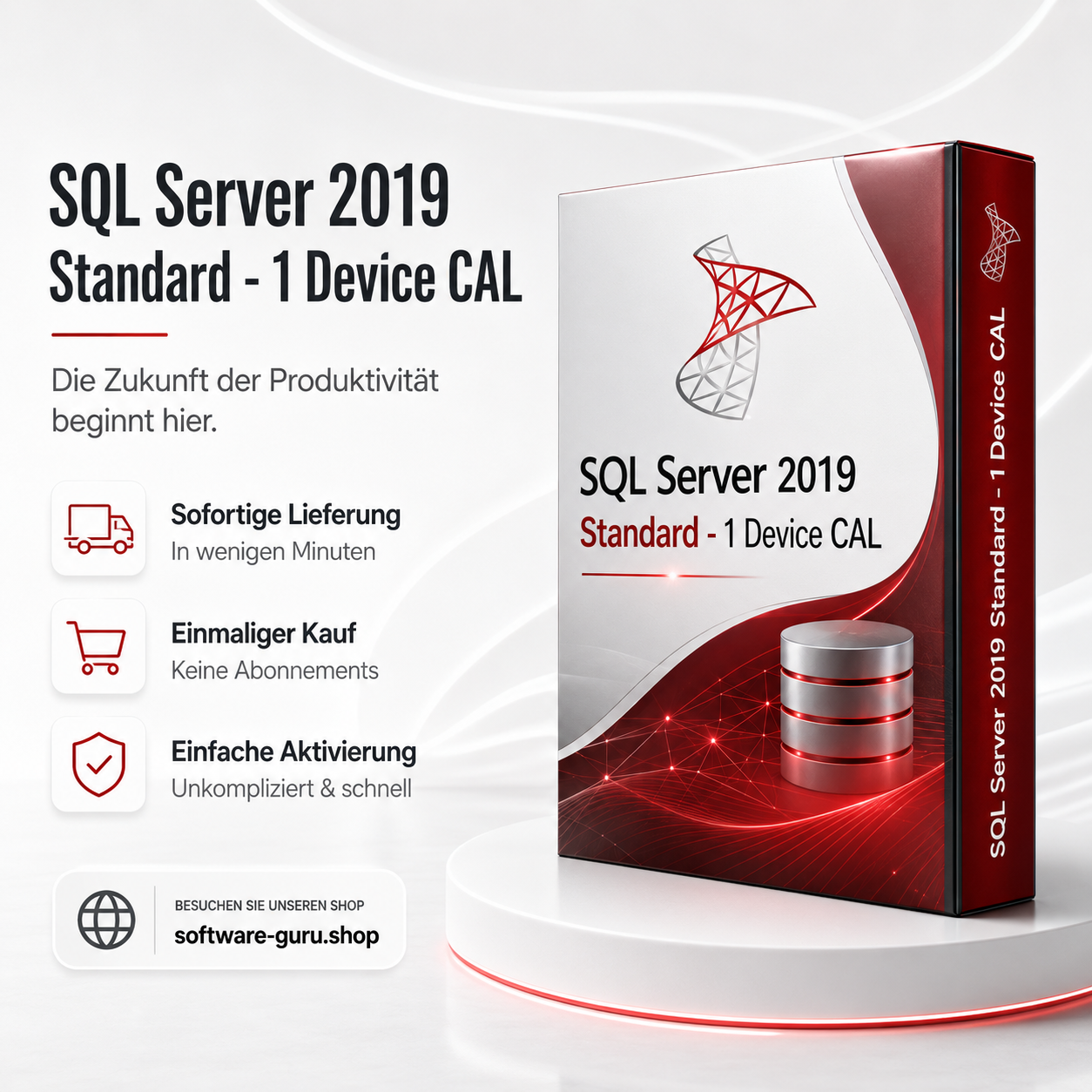 SQL Server 2019 Standard - 1 Device CAL