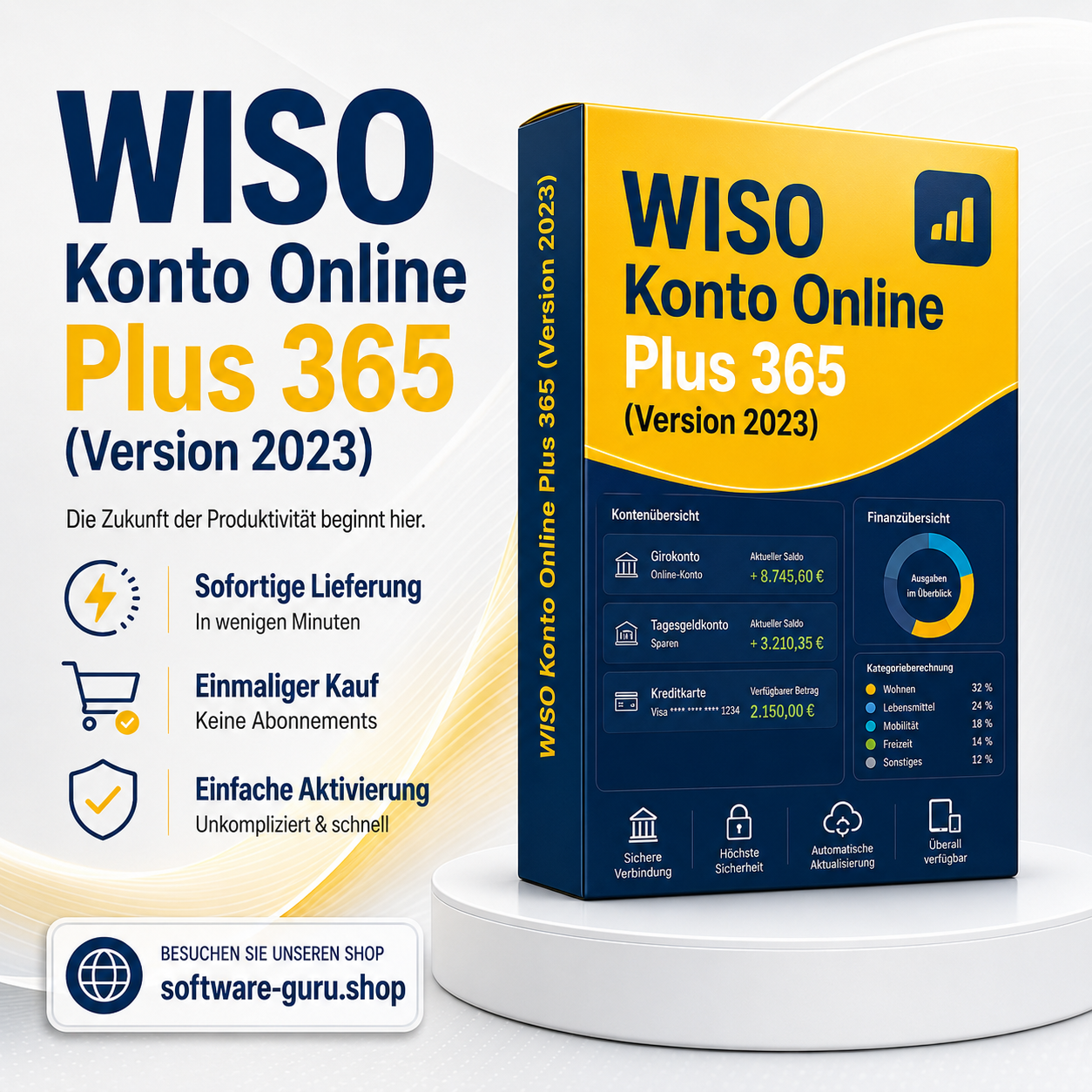WISO Konto Online Plus 365 (Version 2023)