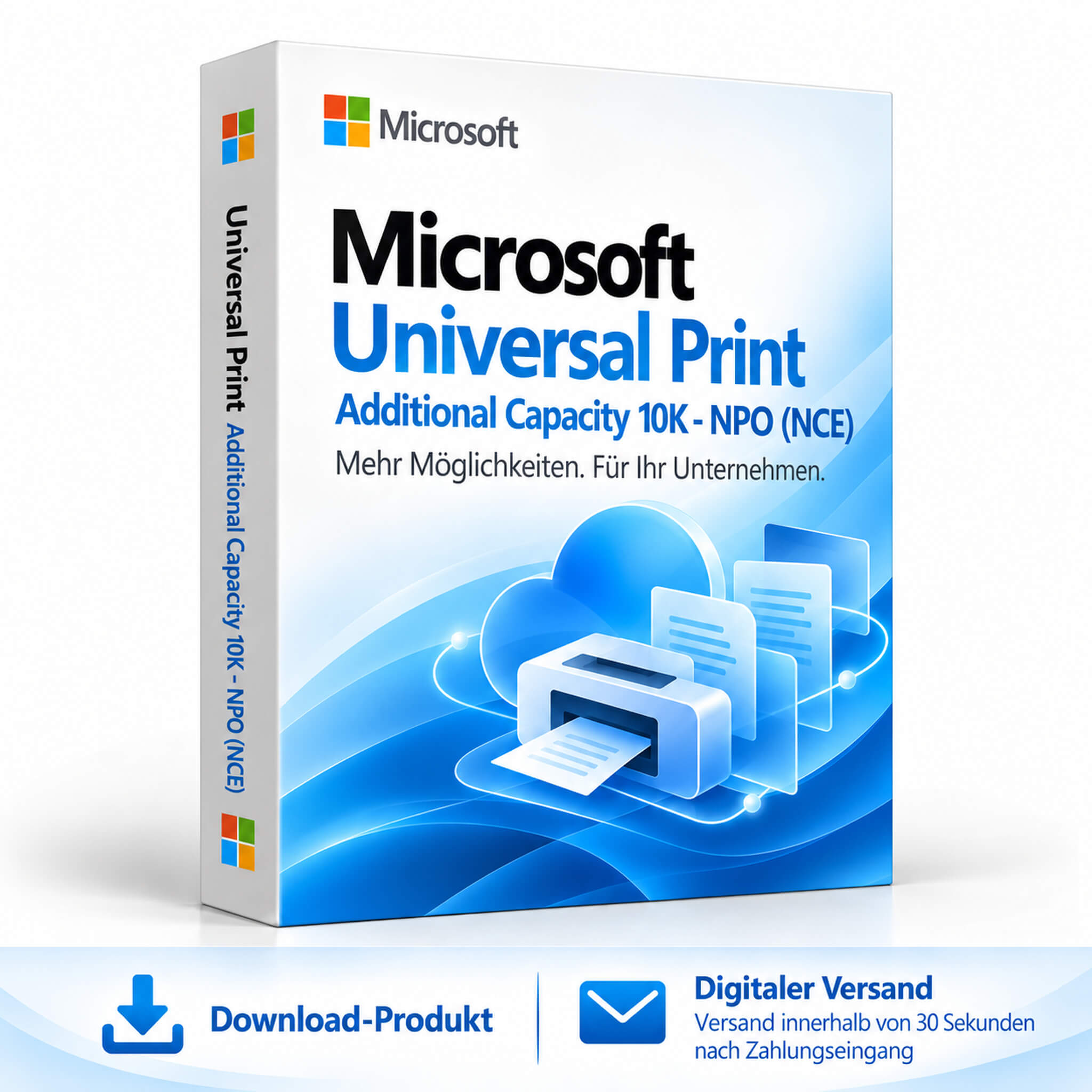 Microsoft Universal Print Additional Capacity 10K - NPO (NCE)