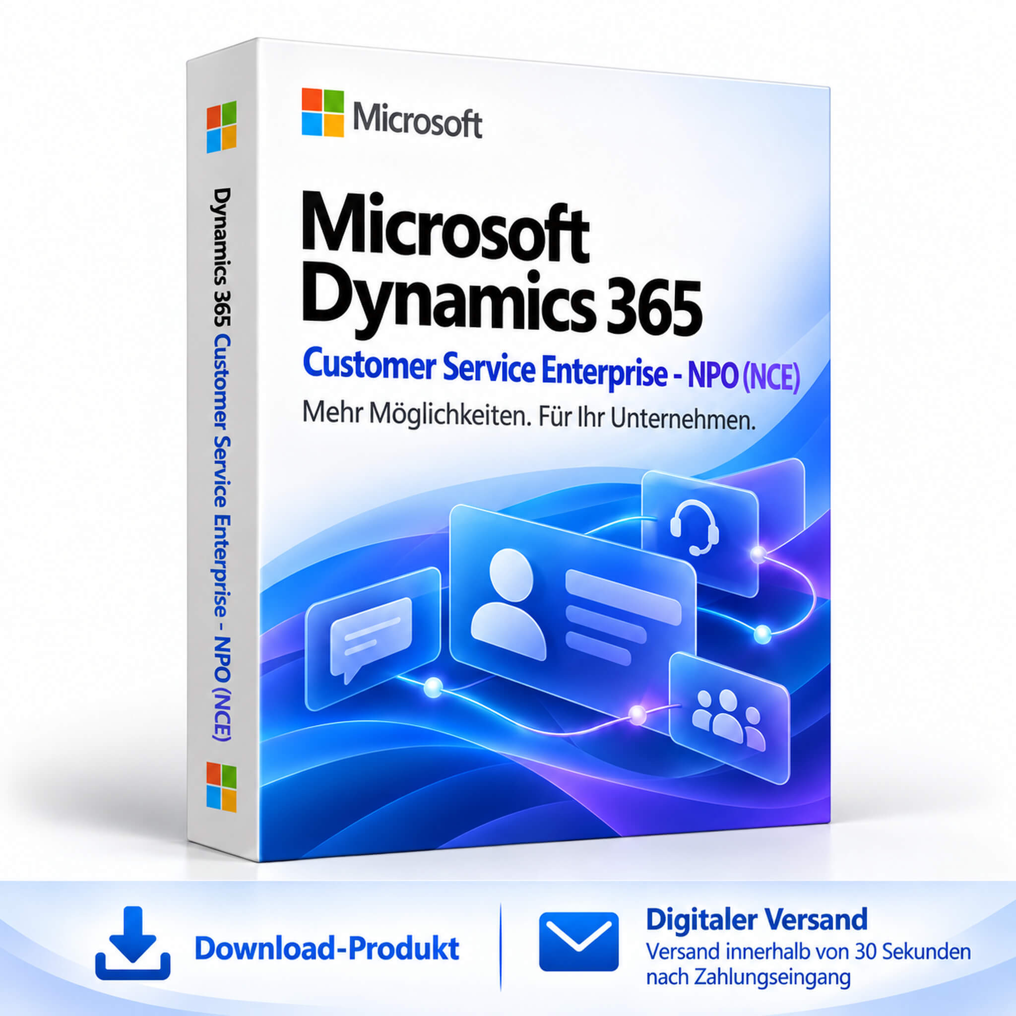 Microsoft Dynamics 365 Customer Service Enterprise - NPO (NCE)