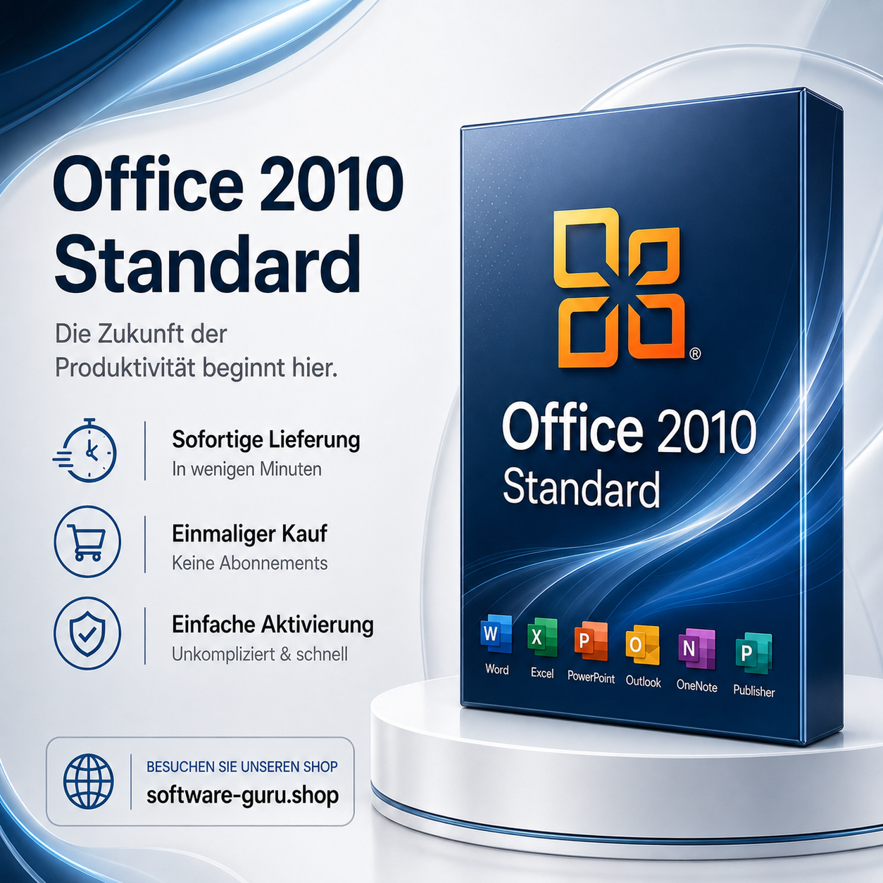 Microsoft Office 2010 Standard Deutsch