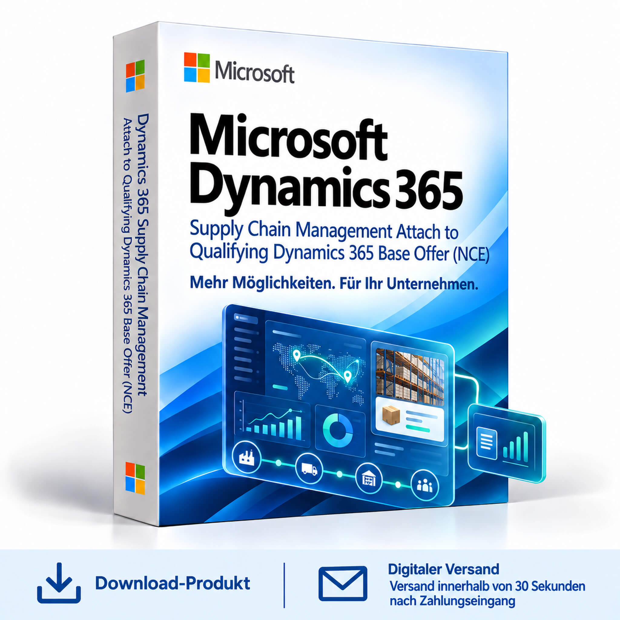 Microsoft Dynamics 365 Supply Chain Management Attach to Qualifying Dynamics 365 Base Offer (NCE)