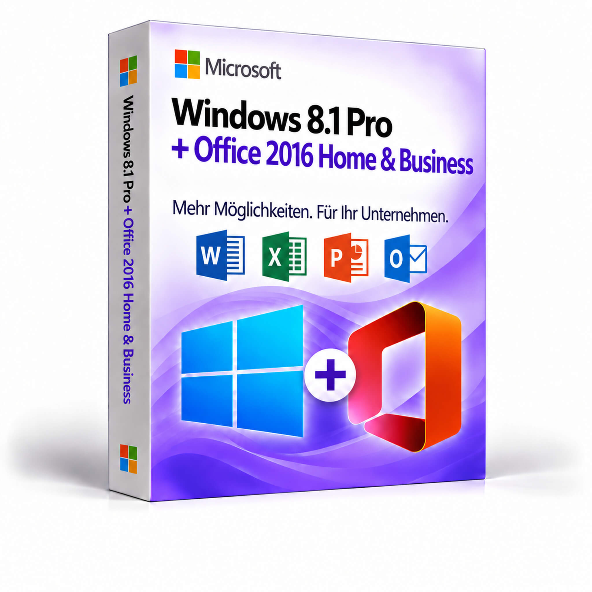 Windows 8.1 Pro + Office 2016 Home & business