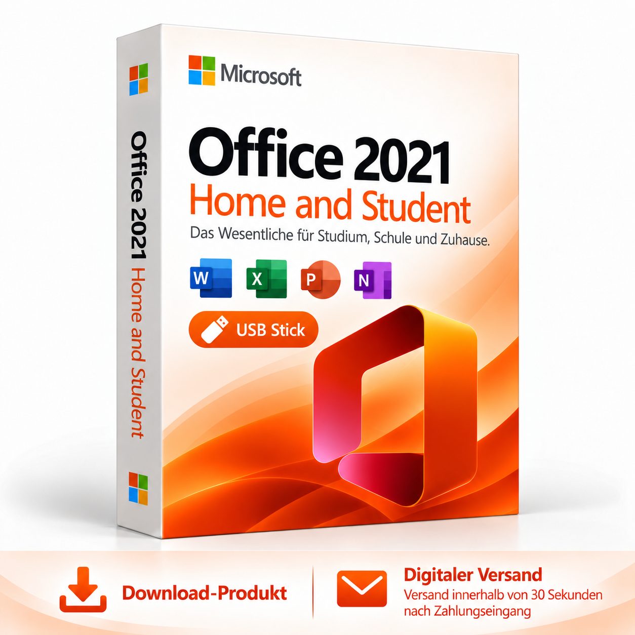 Microsoft Office 2021 Home and Student  für Windows