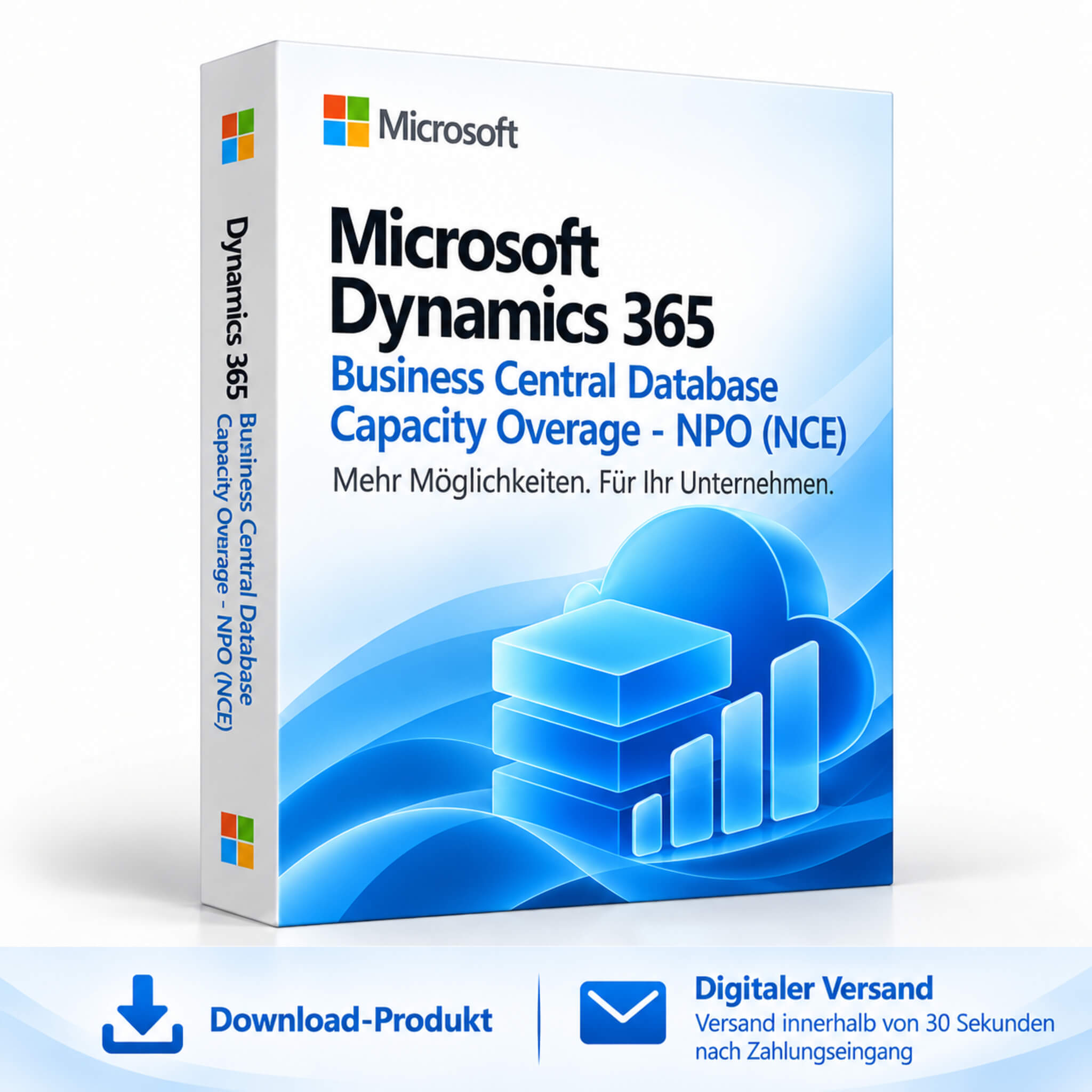 Microsoft Dynamics 365 Business Central Database Capacity Overage - NPO (NCE)