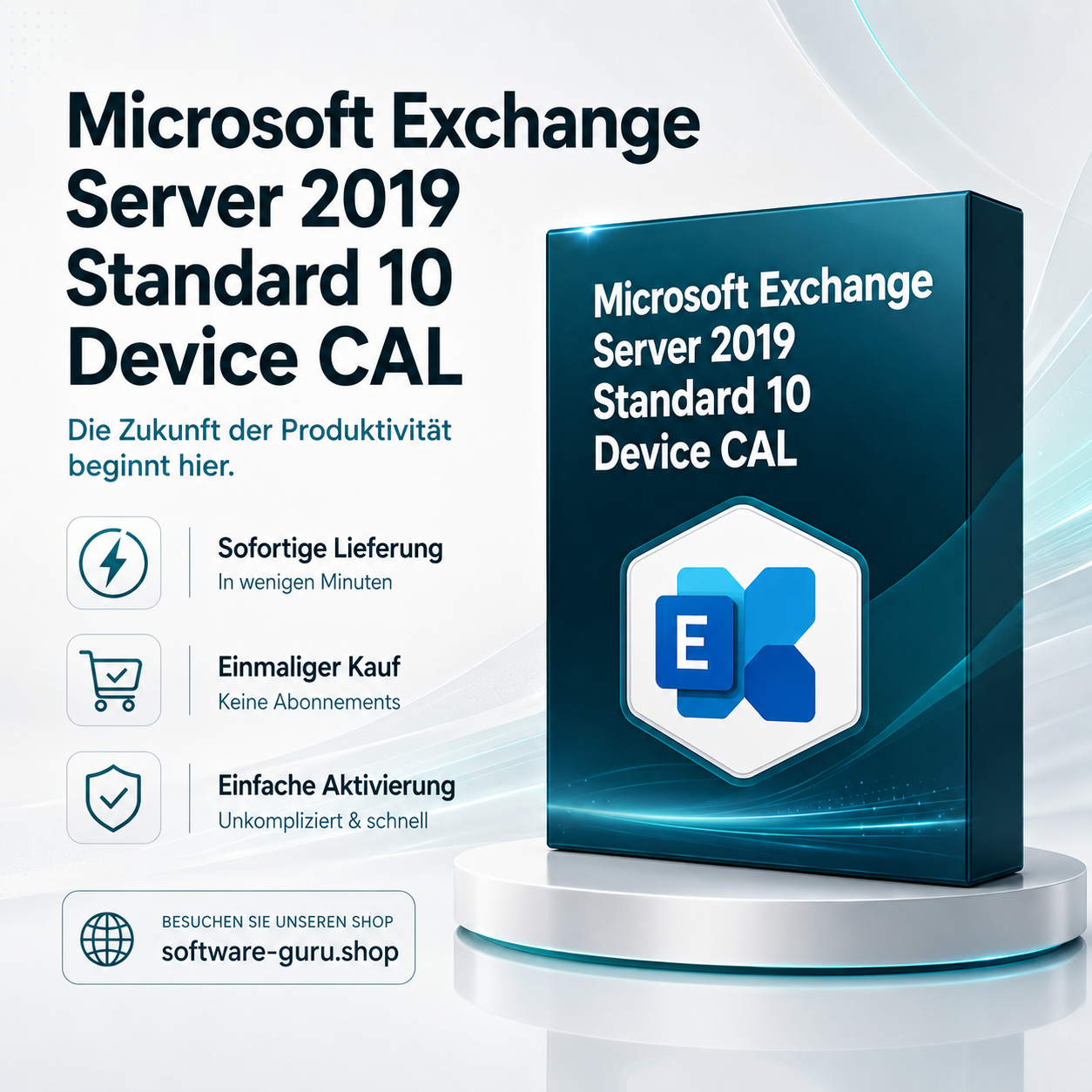 Microsoft Exchange Server 2019 Standard 10 Device CAL