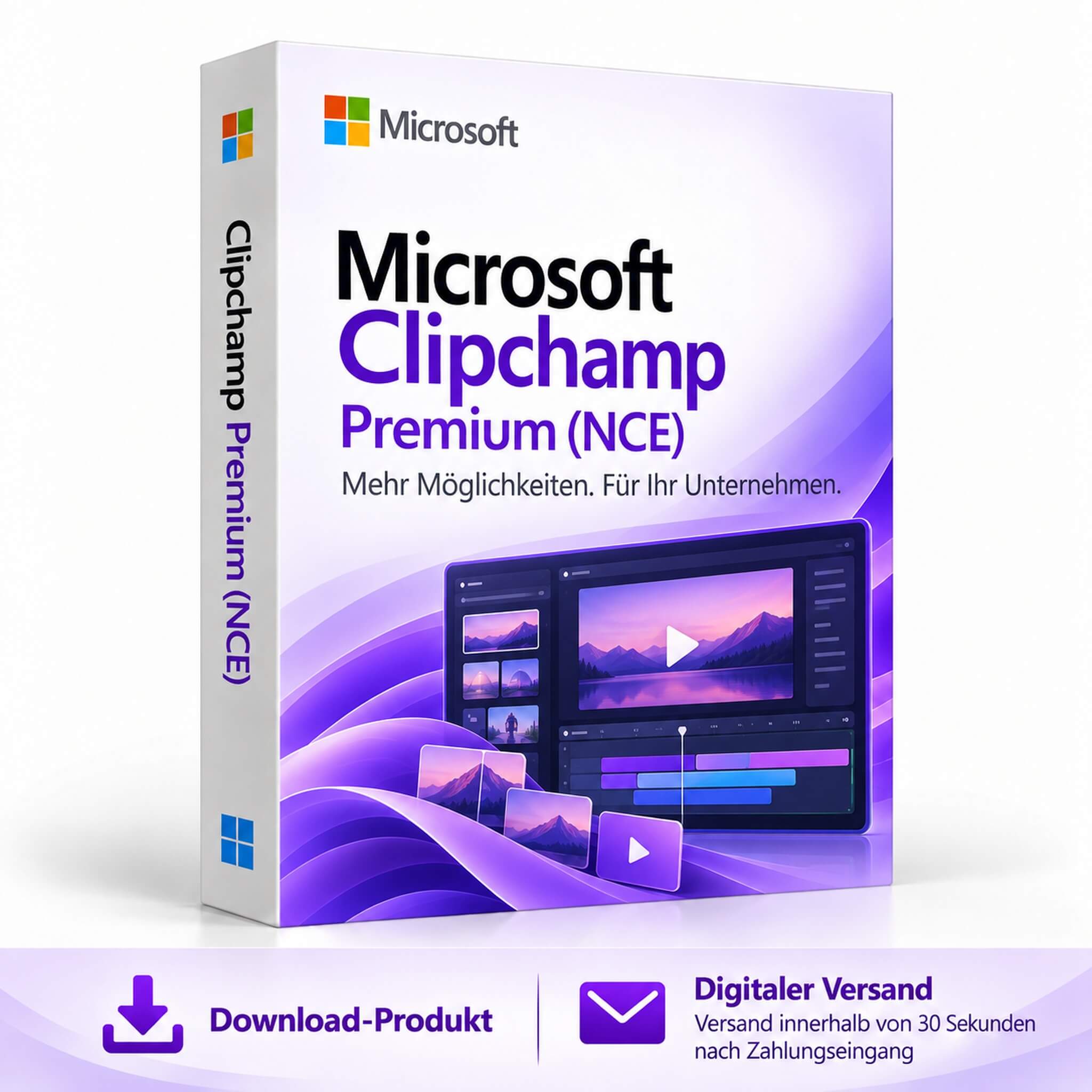 Microsoft Clipchamp Premium (NCE)