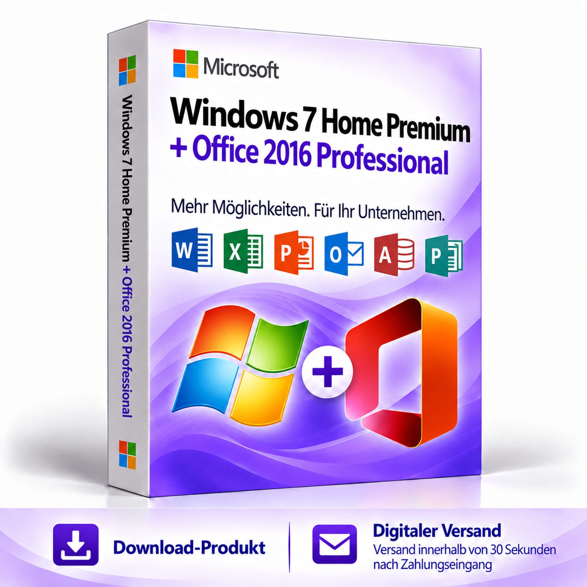 Windows 7 Home Premium + Office 2016 Professional