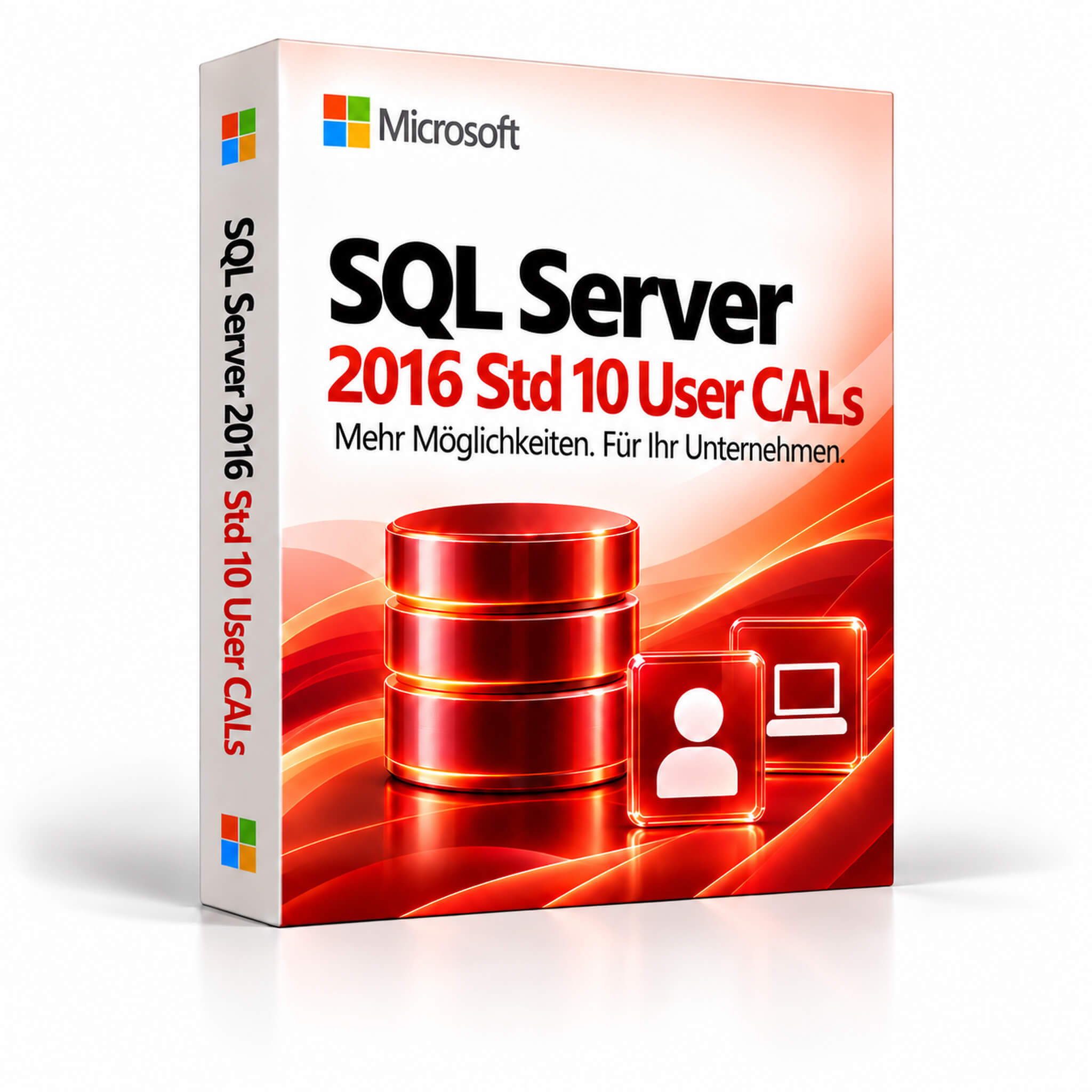 Microsoft SQL Server 2016 Std 10 User CALs