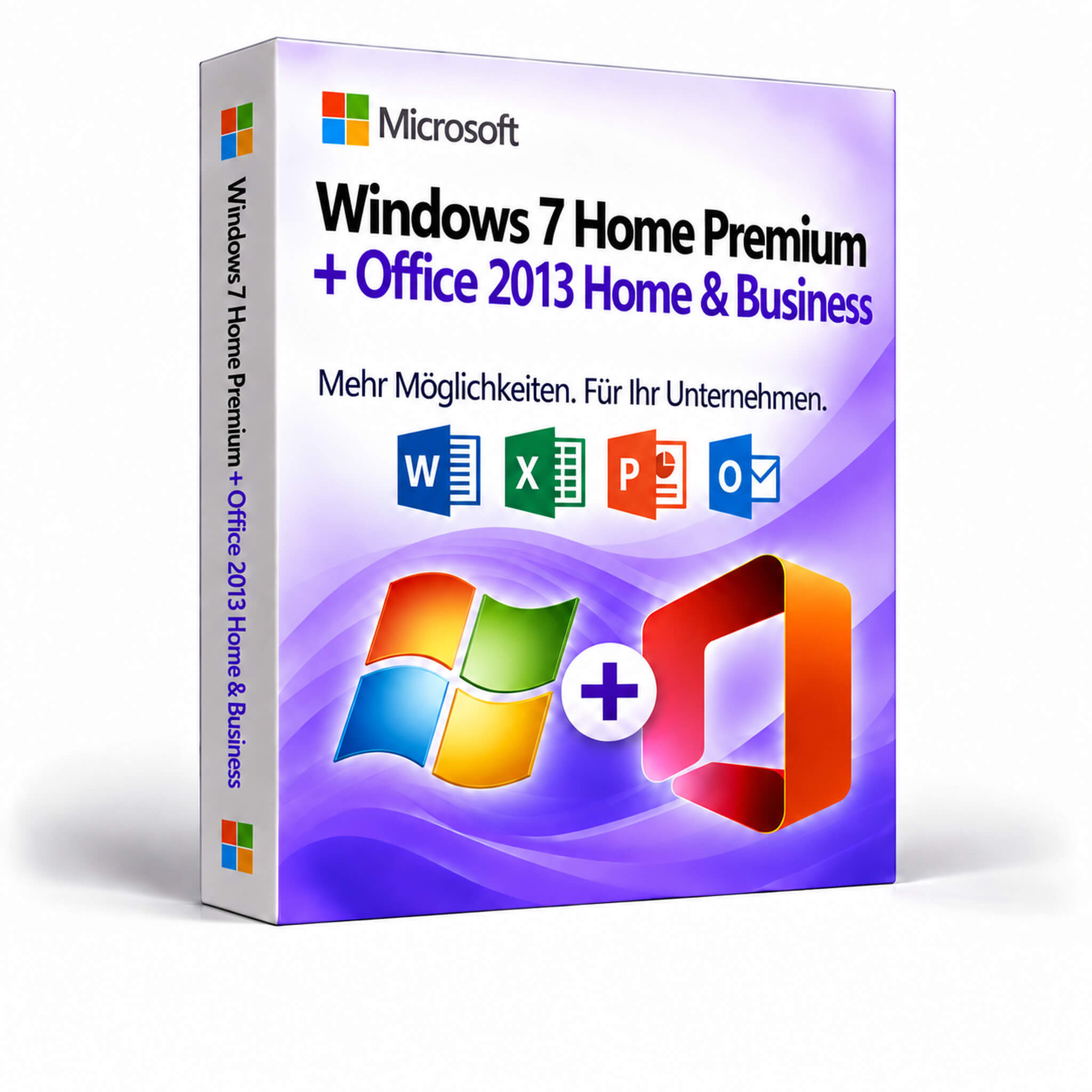 Windows 7 Home Premium + Office 2013 Home & Business