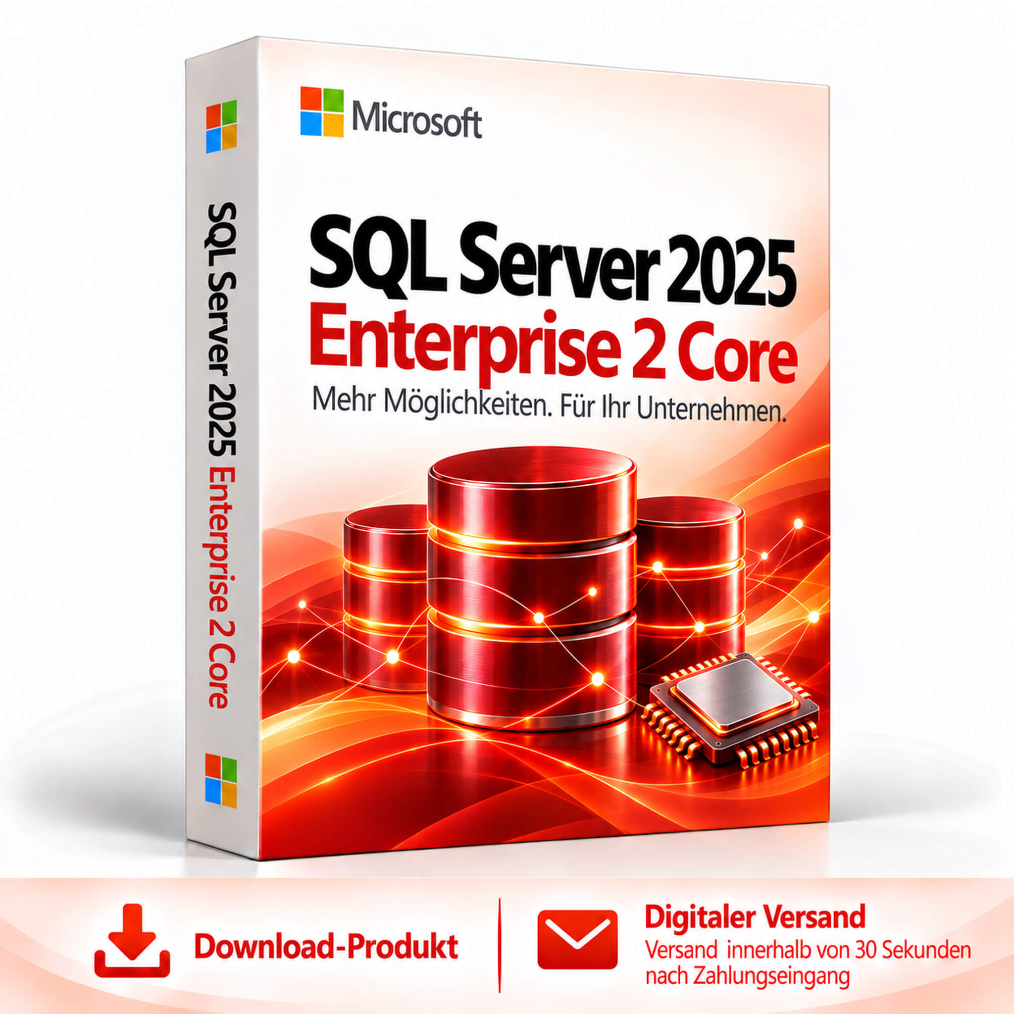 Microsoft SQL Server 2025 Enterprise 2 Core