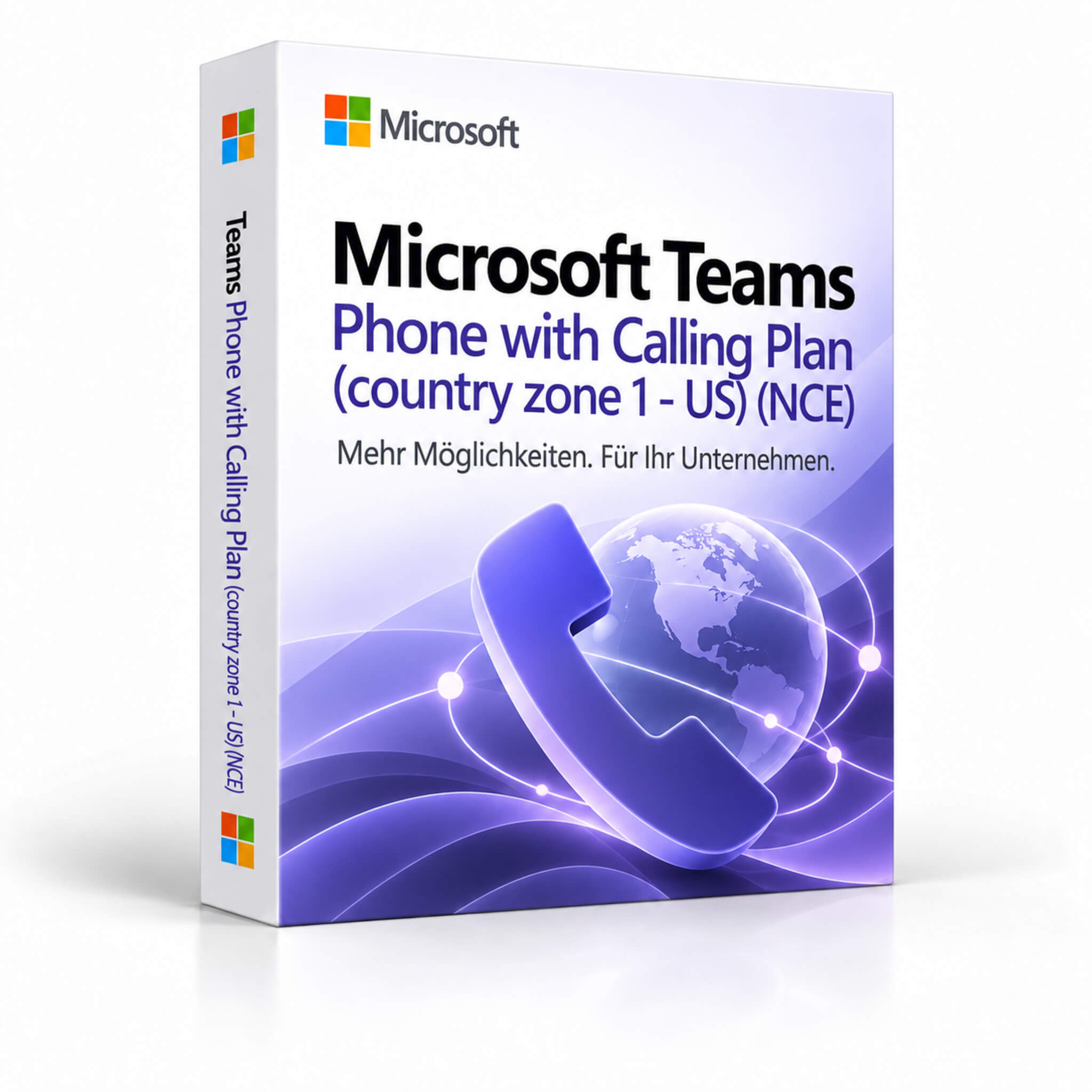 Microsoft Teams Phone with Calling Plan (country zone 1 - US) (NCE)