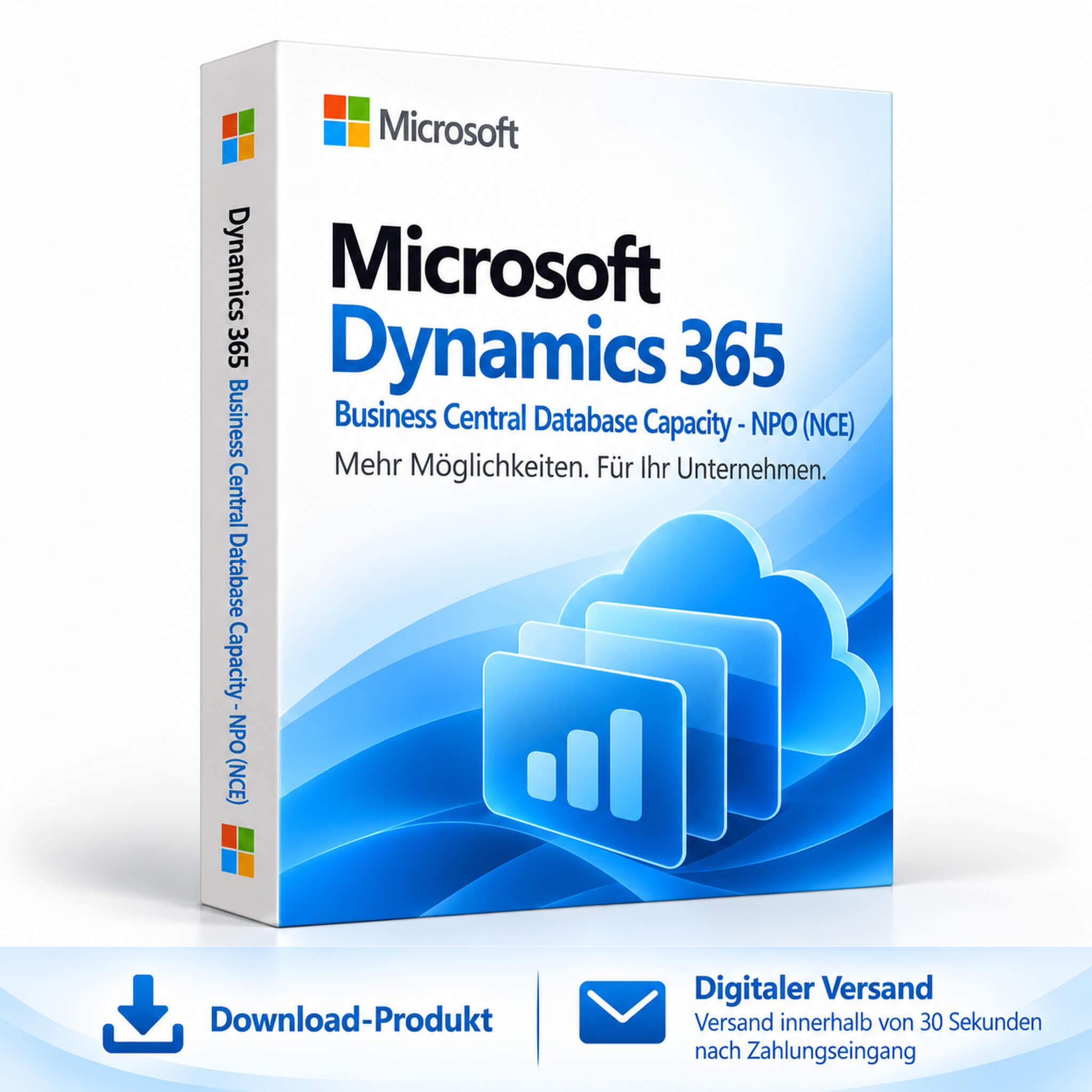 Microsoft Dynamics 365 Business Central Database Capacity - NPO (NCE)