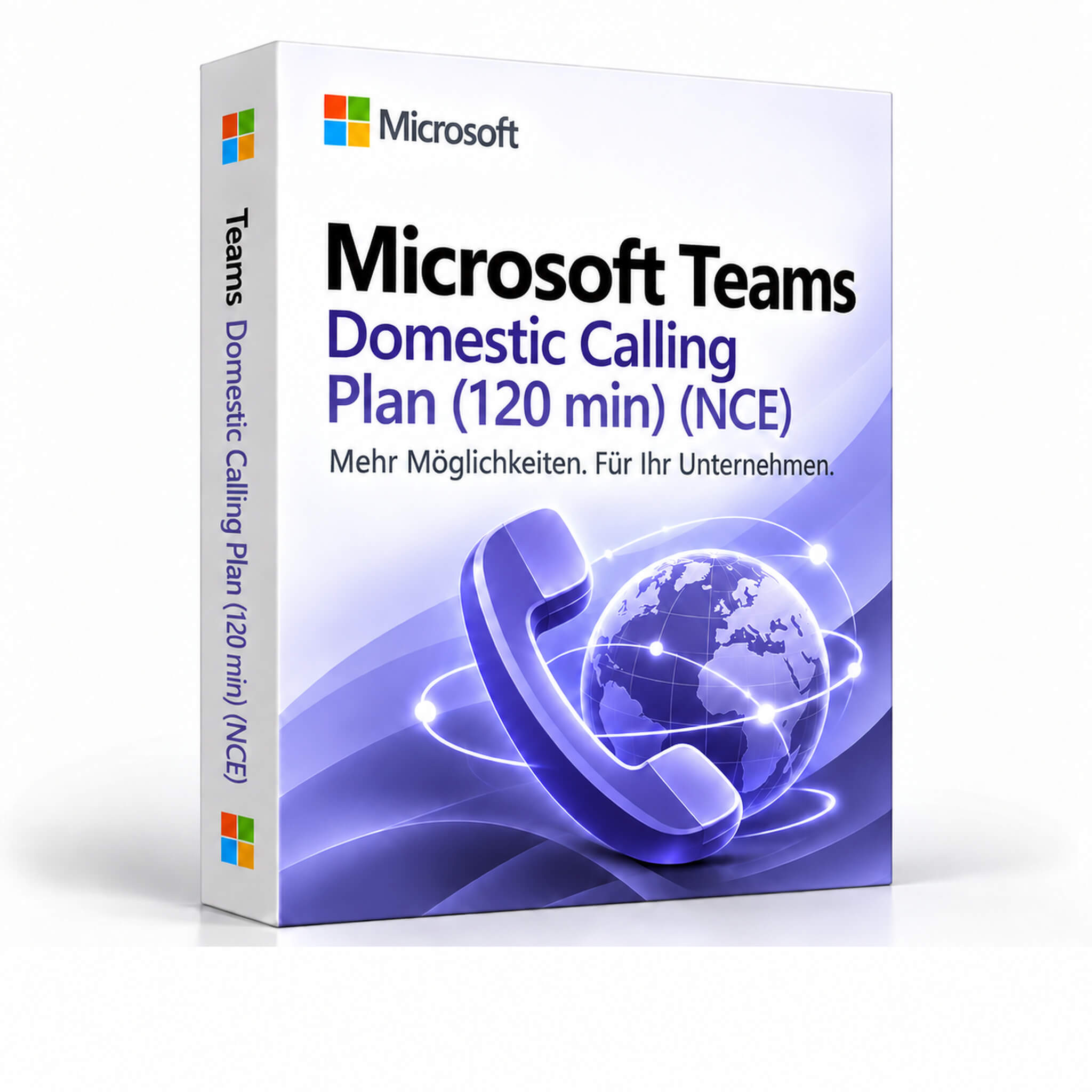Microsoft Teams Domestic Calling Plan (120 min) (NCE)