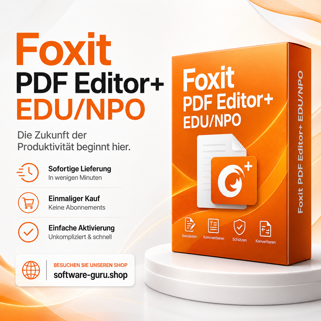 Foxit PDF Editor+ EDU/NPO