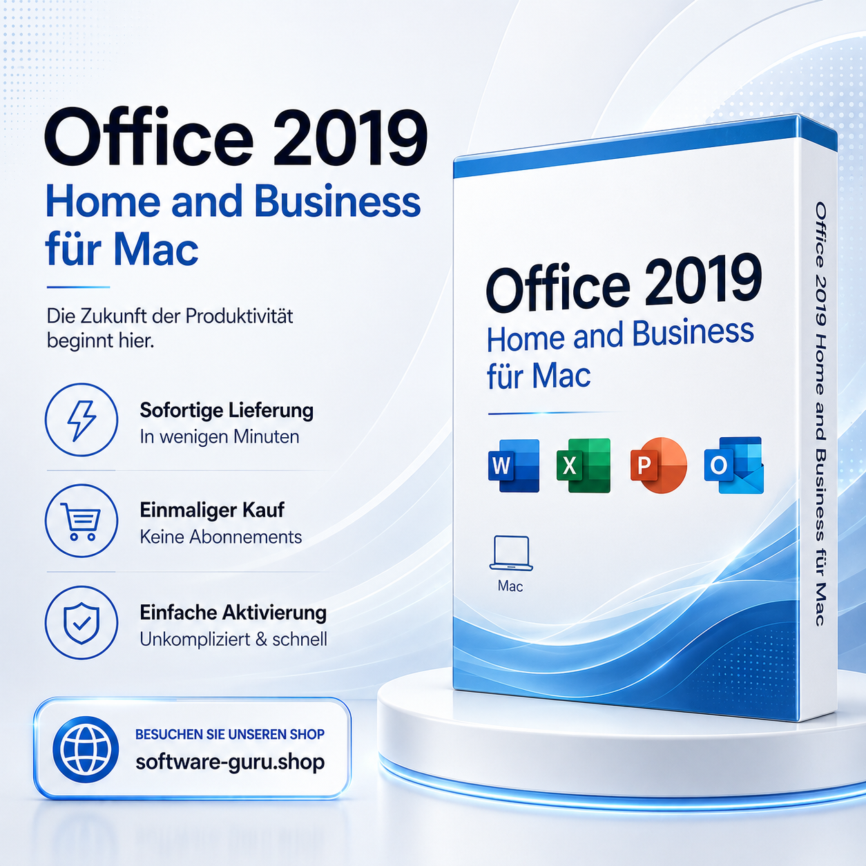 Microsoft Office 2019 Home and Business für Mac