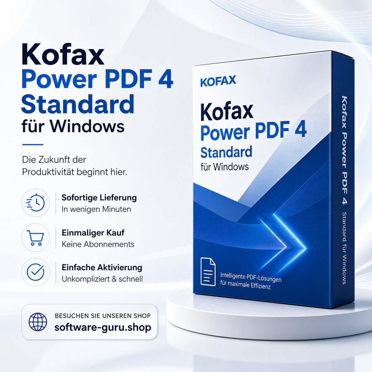 Kofax Power PDF 4 Standard für Windows