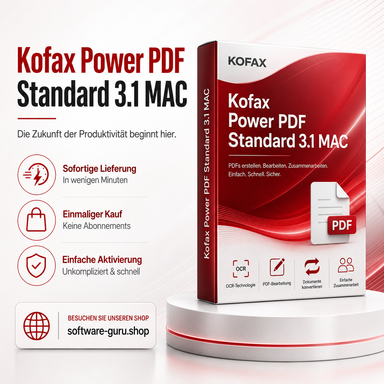 Kofax Power PDF Standard 3.1 MAC