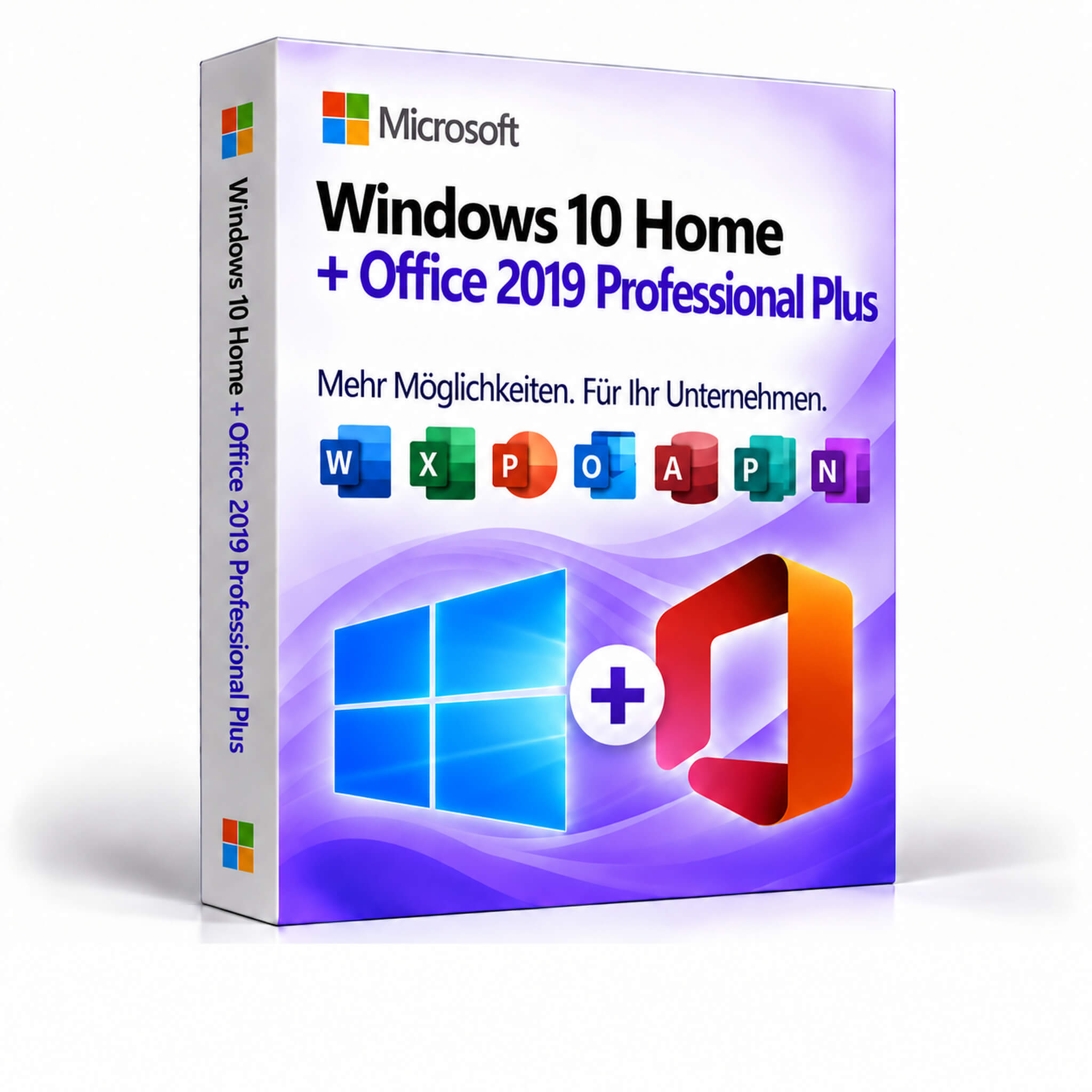 Windows 10 Home + Office 2019 Professional Plus