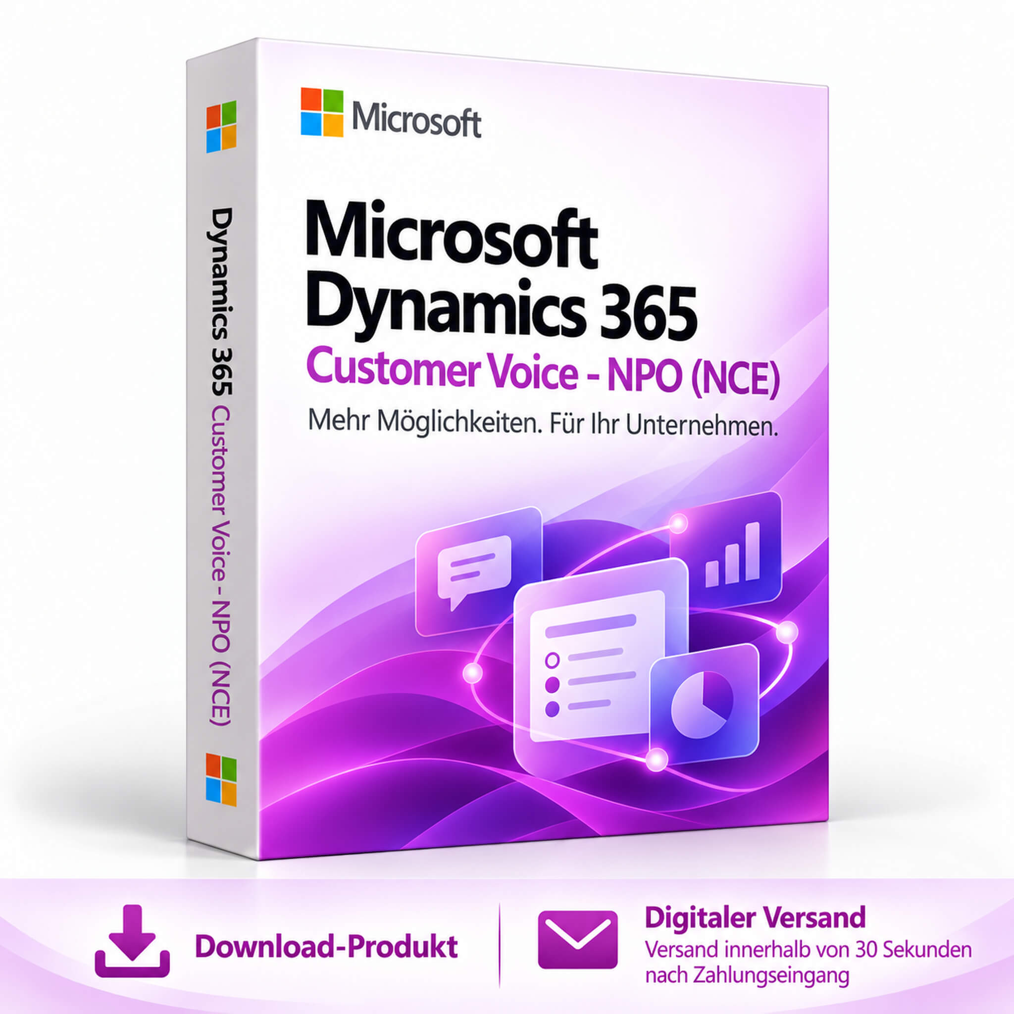Microsoft Dynamics 365 Customer Voice - NPO (NCE)