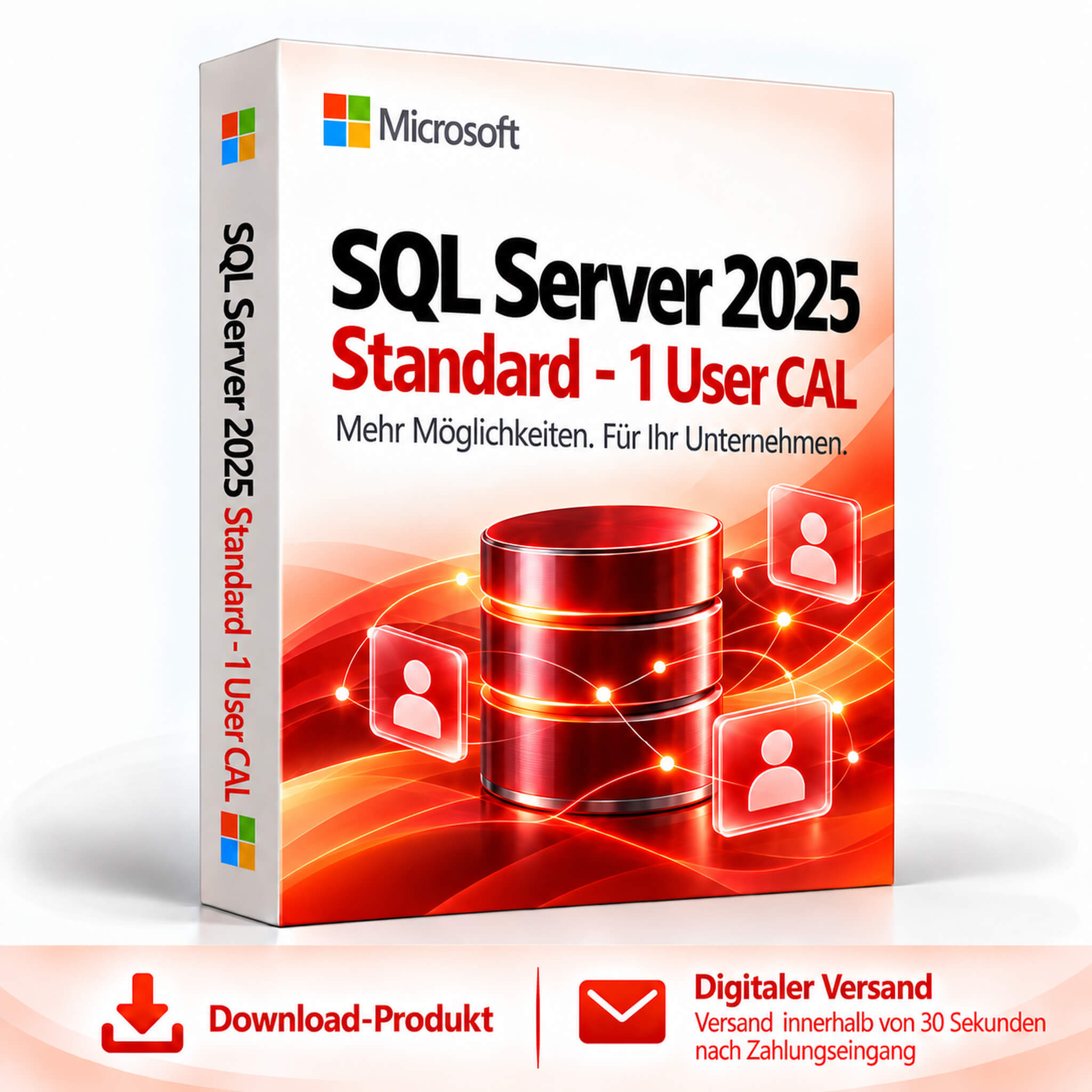 Microsoft SQL Server 2025 Standard - 1 User CAL