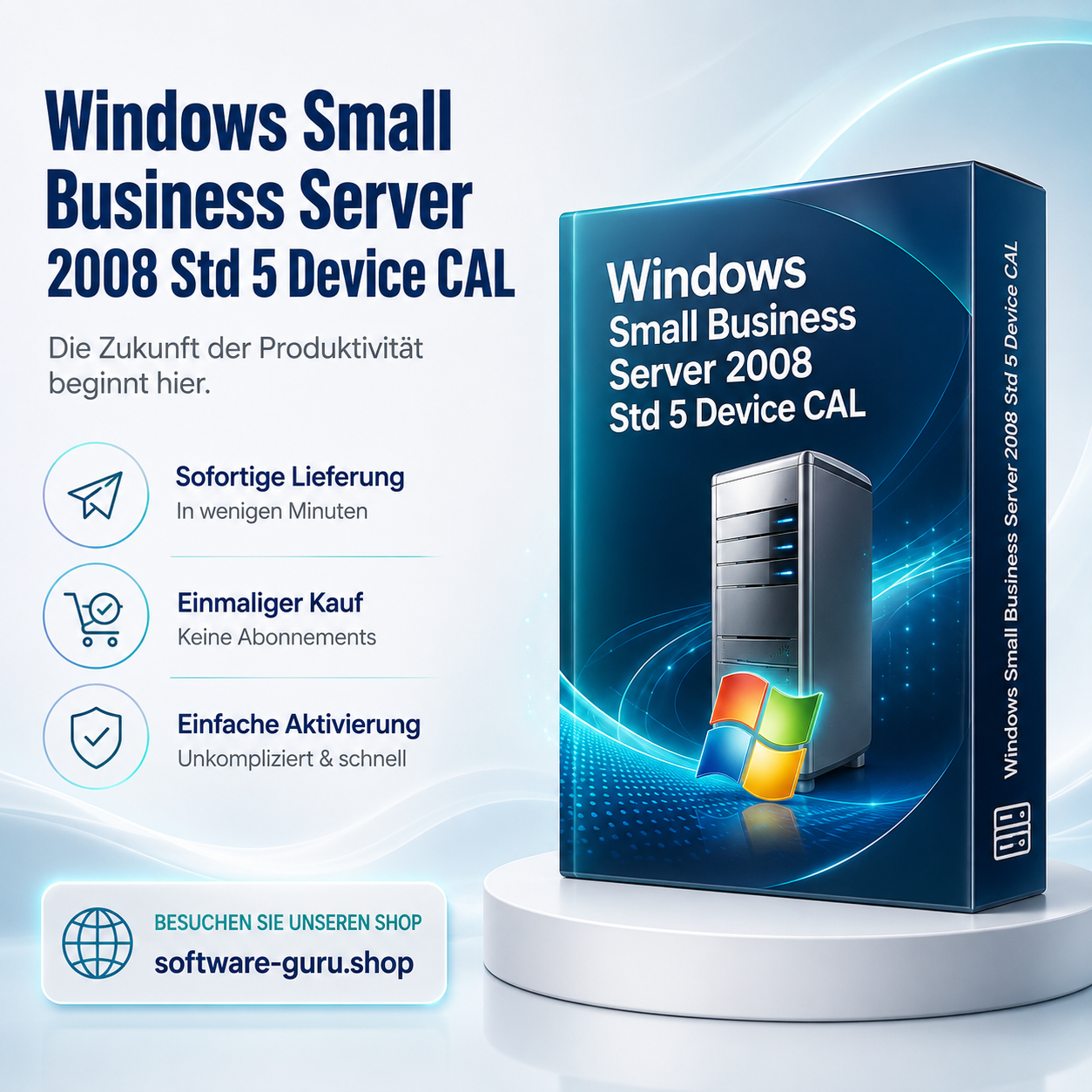 Windows Small Business Server 2008 Std 5 Device CAL