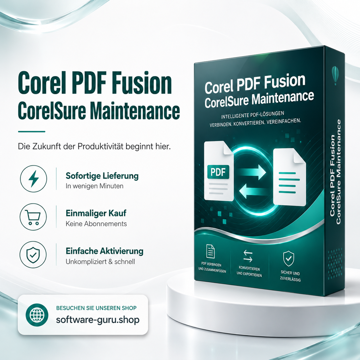 Corel PDF Fusion CorelSure Maintenance