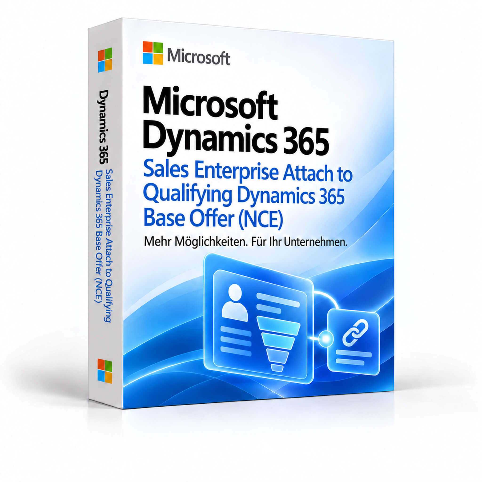 Microsoft Dynamics 365 Sales Enterprise Attach to Qualifying Dynamics 365 Base Offer (NCE)