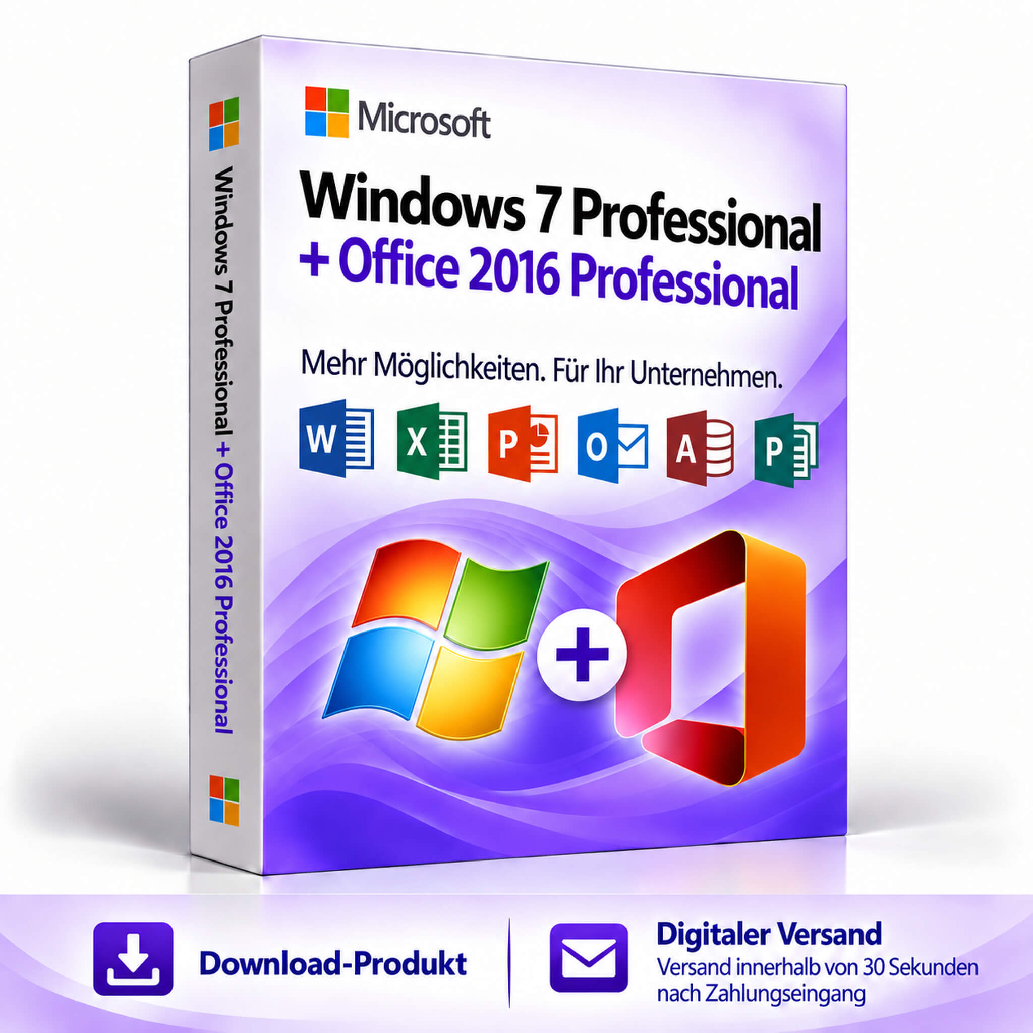Windows 7 Professional + Office 2016 Professional