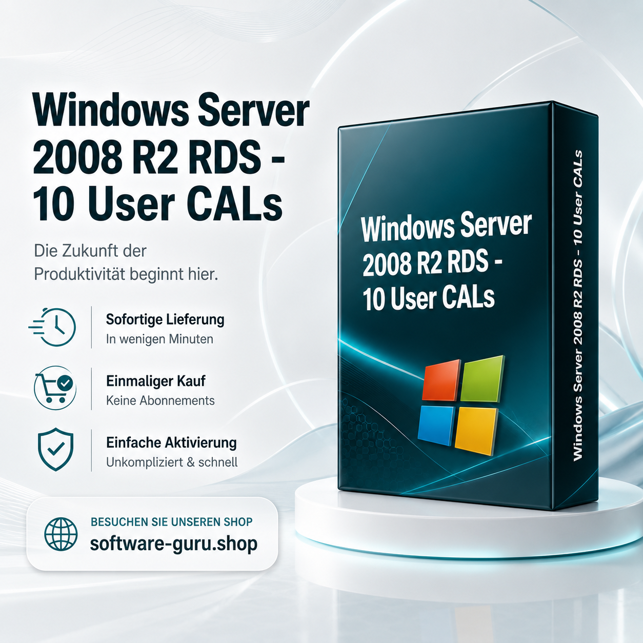 Windows Server 2008 R2 RDS - 10 User CALs