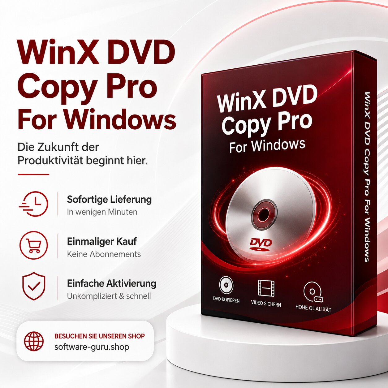 WinX DVD Copy Pro For Windows
