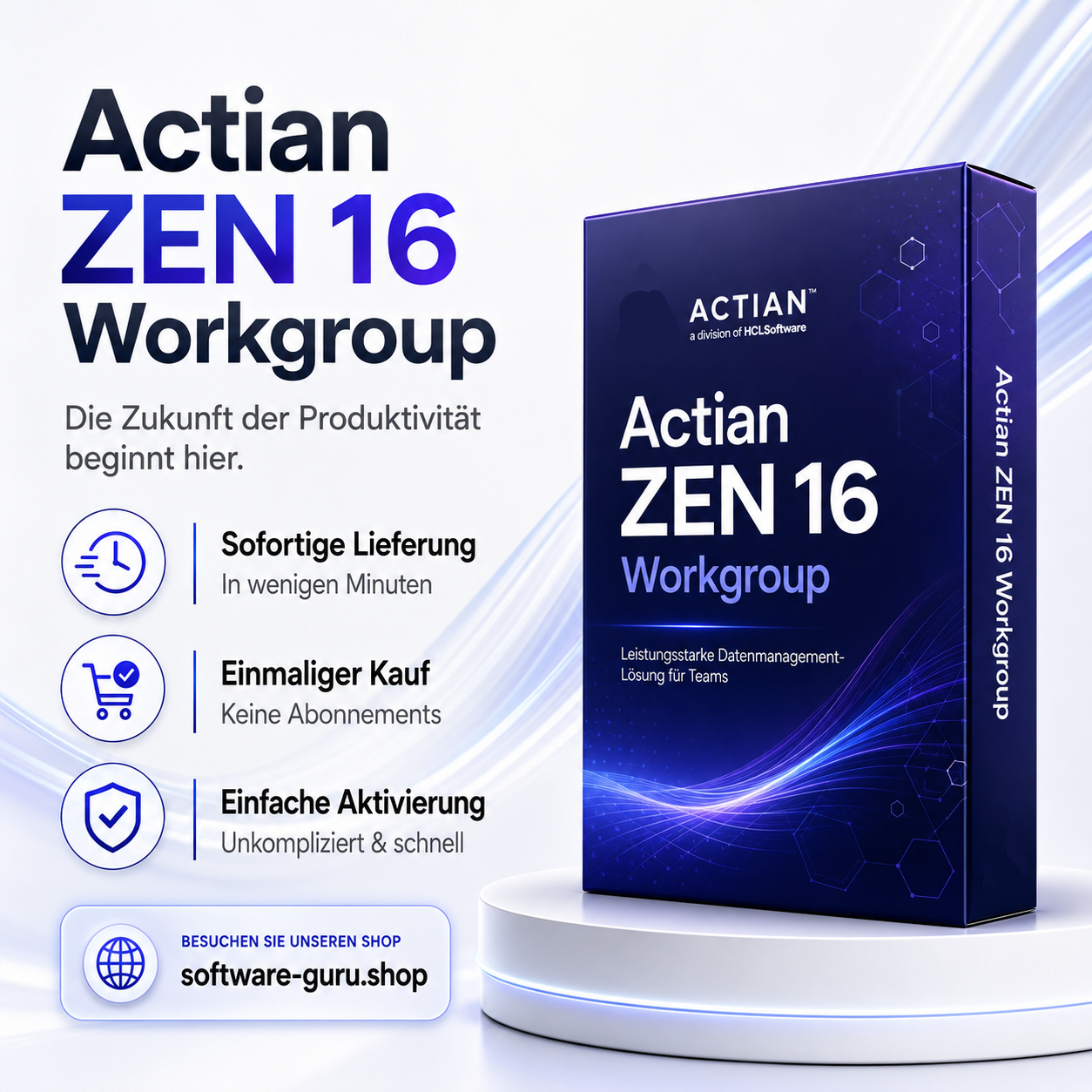 Actian ZEN 16 Workgroup