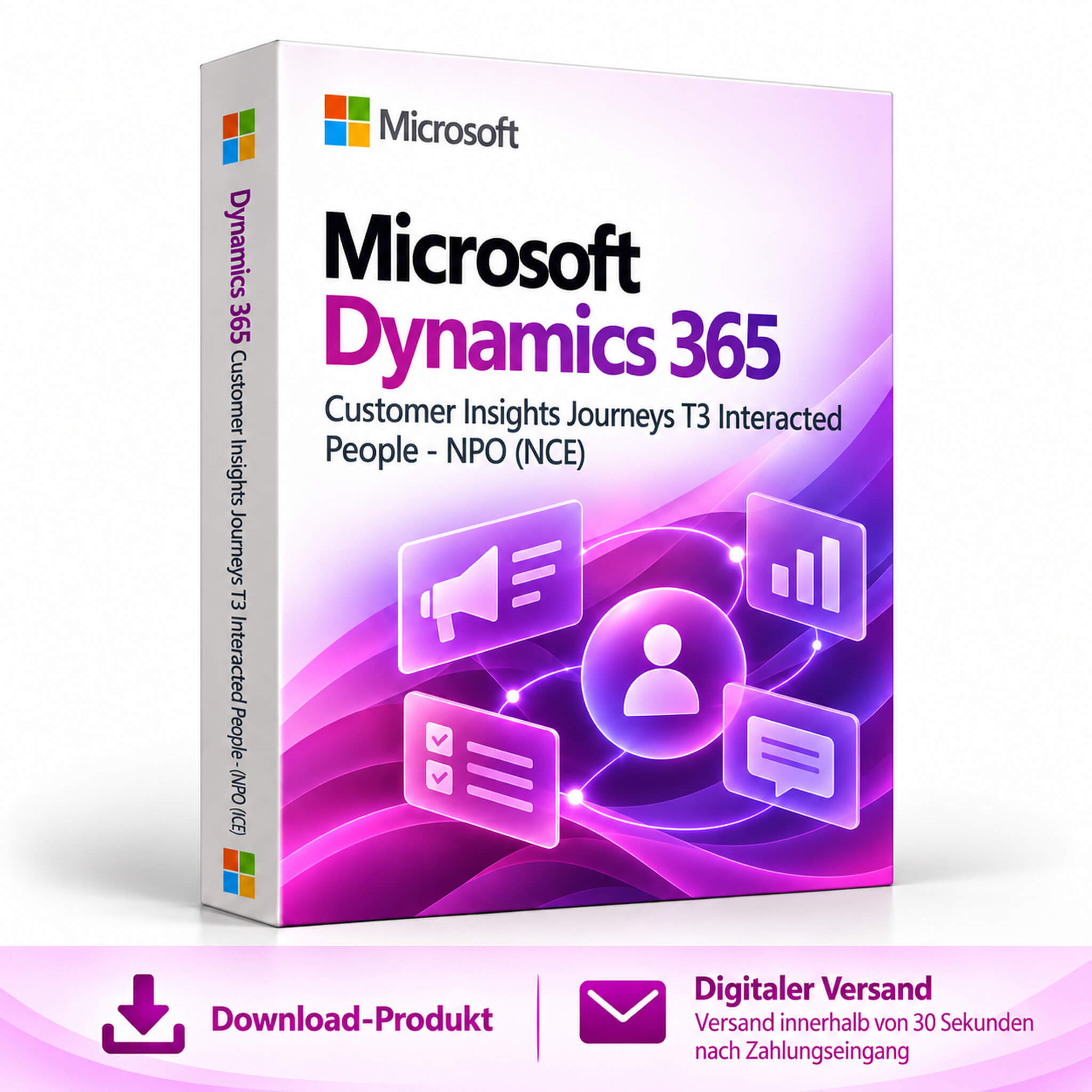 Microsoft Dynamics 365 Customer Insights Journeys T3 Interacted People - NPO (NCE)