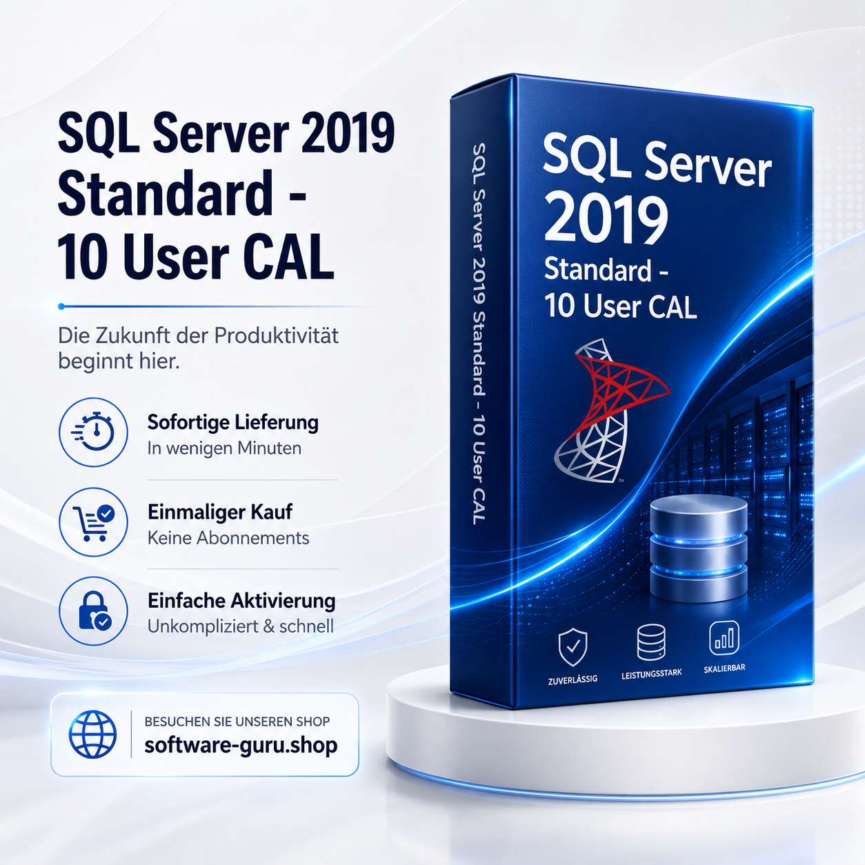 SQL Server 2019 Standard - 10 User CAL