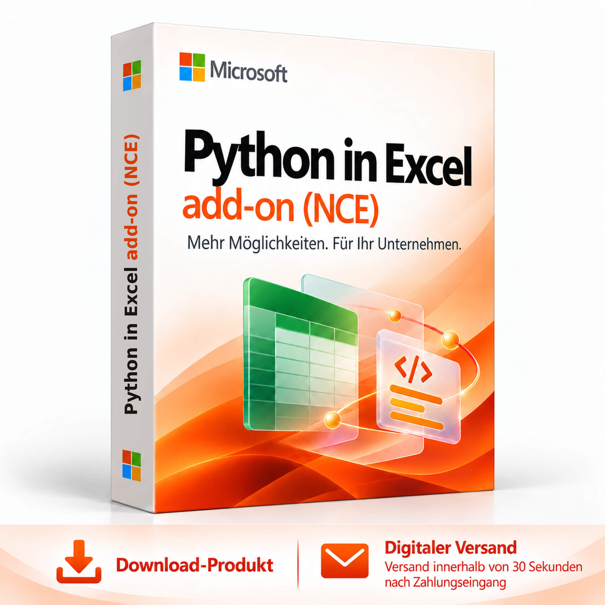 Microsoft Python in Excel add-on (NCE)