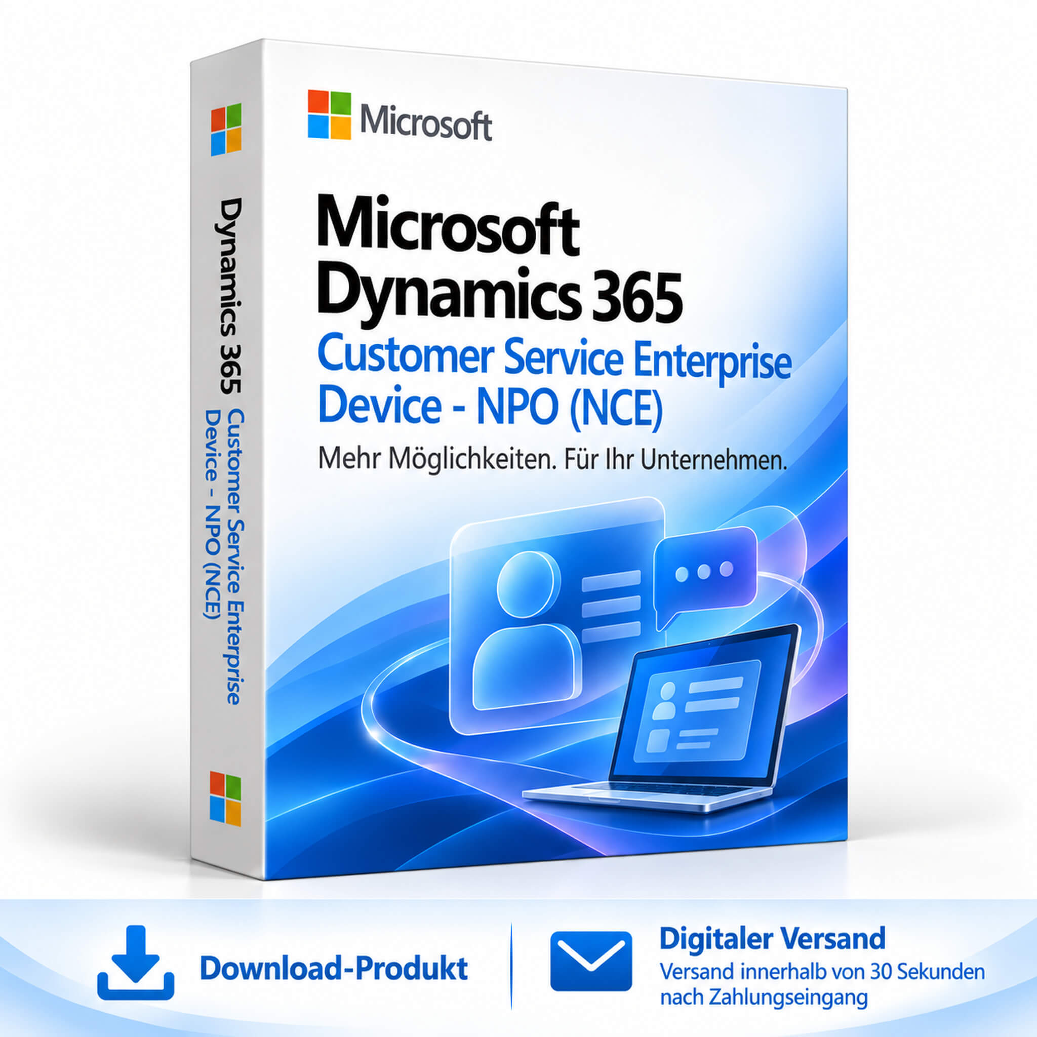 Microsoft Dynamics 365 Customer Service Enterprise Device - NPO (NCE)