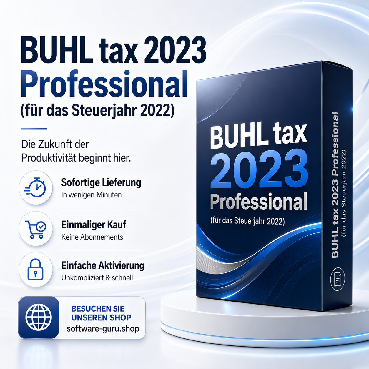 BUHL tax 2023 Professional (für das Steuerjahr 2022)